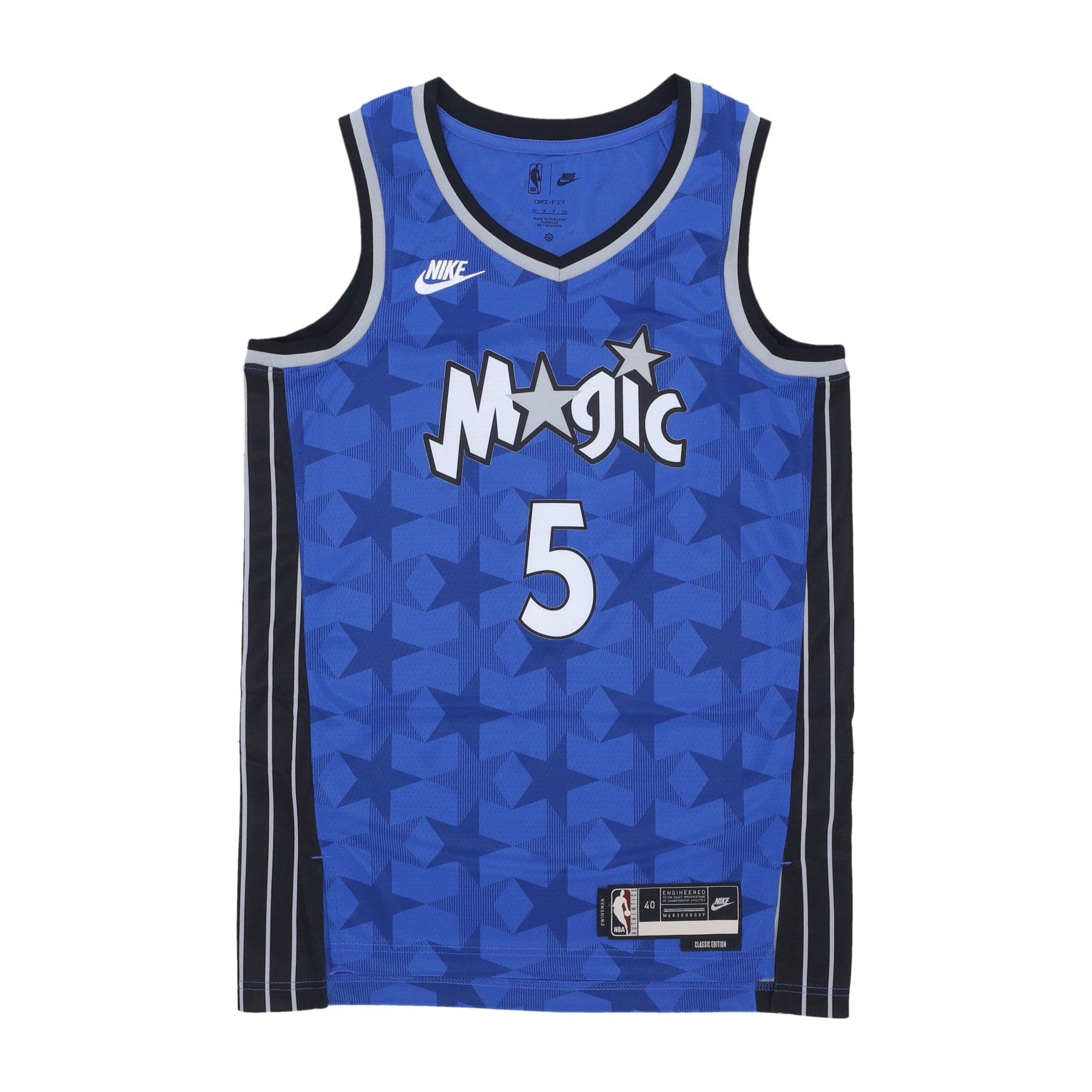 NIKE NBA Canotta Basket Uomo Nba Hardwood Classics 23 Dri-fit Swingman Jersey No 5 Paolo Banchero Orlmag Game Royal - 3