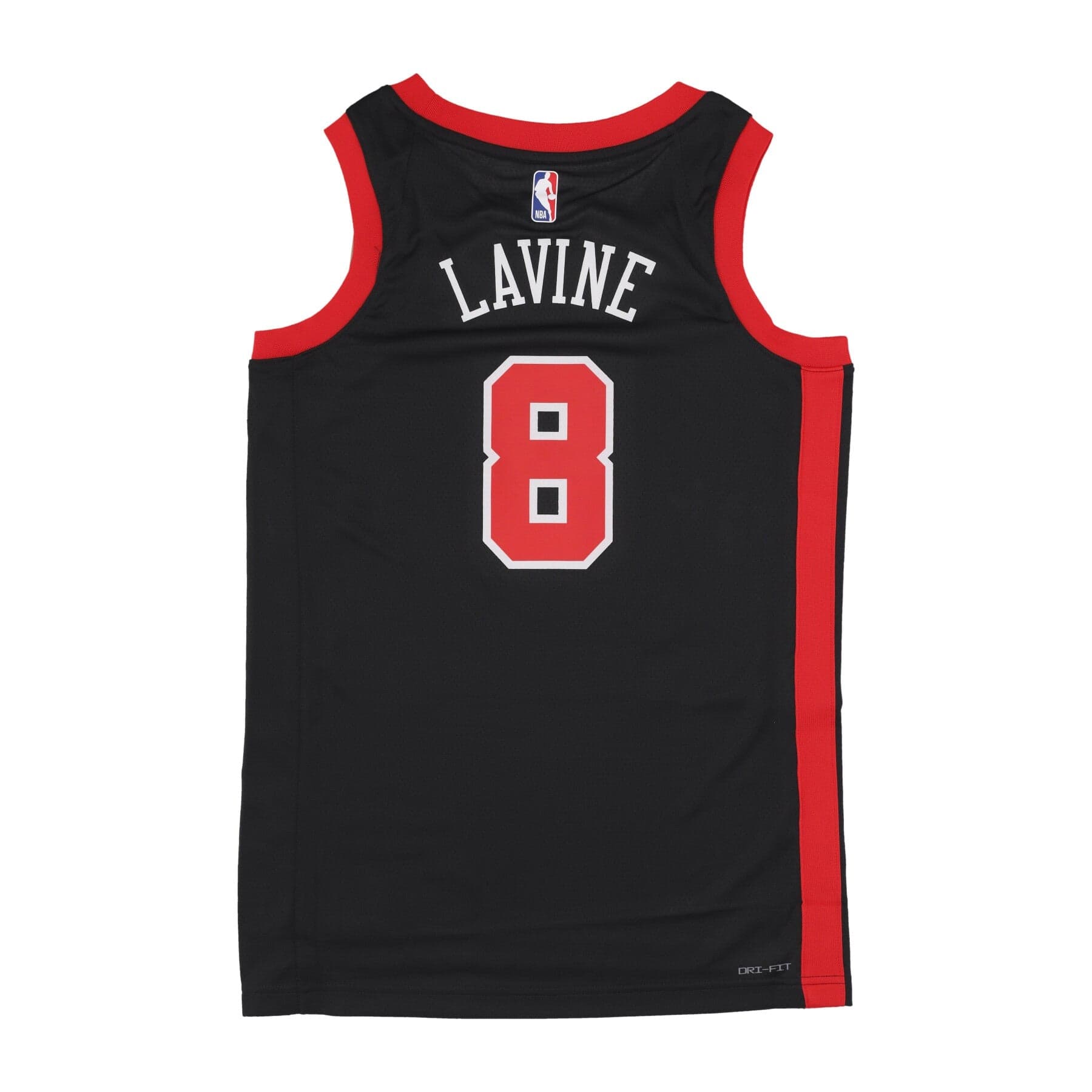 NIKE NBA Canotta Basket Uomo Nba City Edition 23 Swingman Jersey No 8 Zach Lavine Chibul Black/university Red - 3