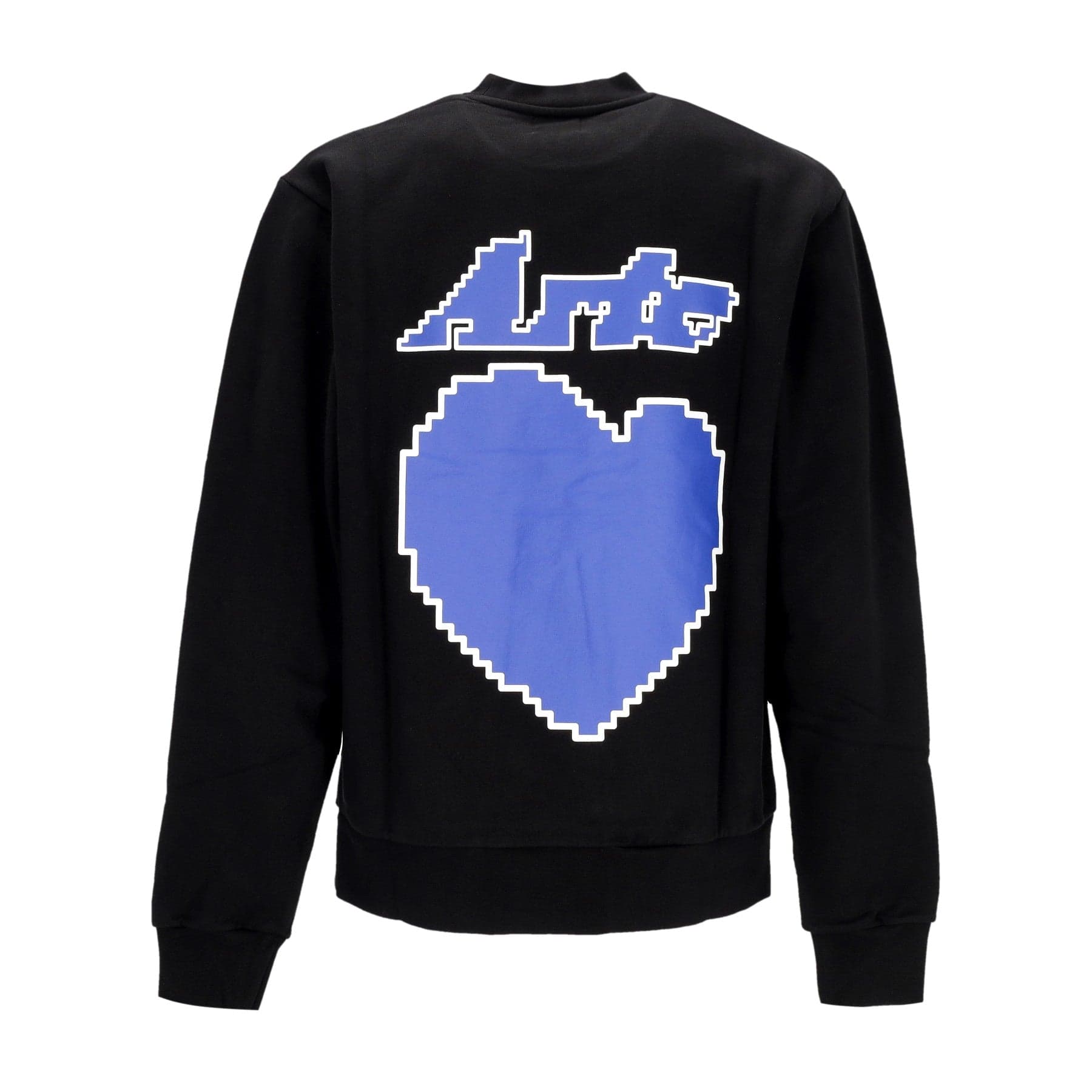 ARTE Felpa Leggera Girocollo Uomo Back Heart Crewneck Black - 3