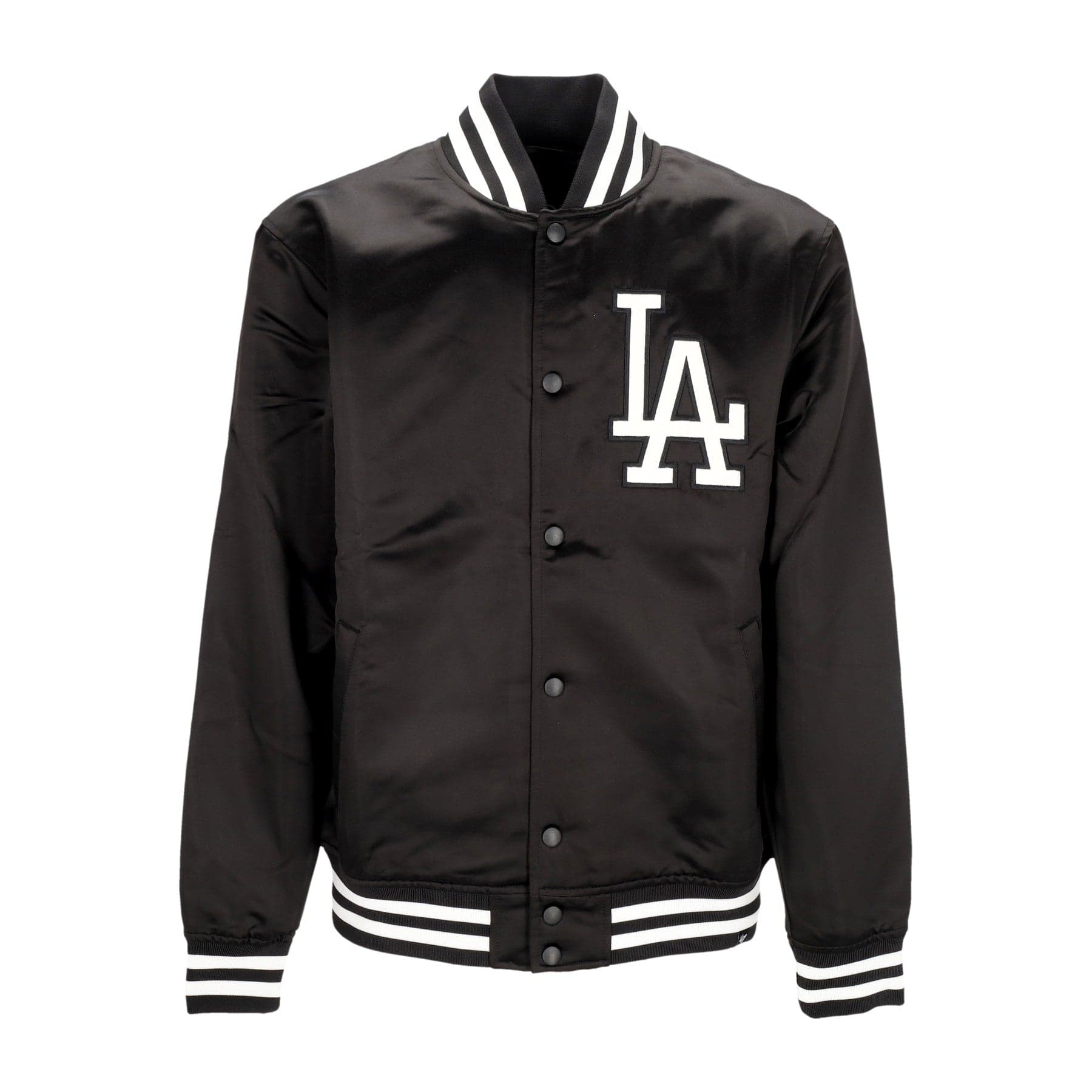47 BRAND Giubbotto Bomber Uomo Mlb Dalston Backer Bomber Losdod Jet Black - 3