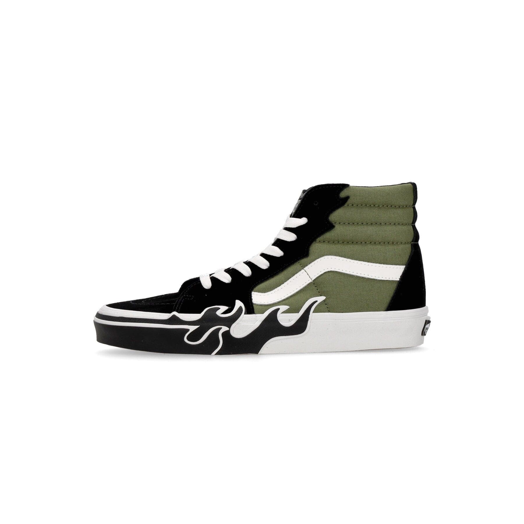 VANS Scarpa Alta Uomo Sk8-hi Flame Loden Green - 7