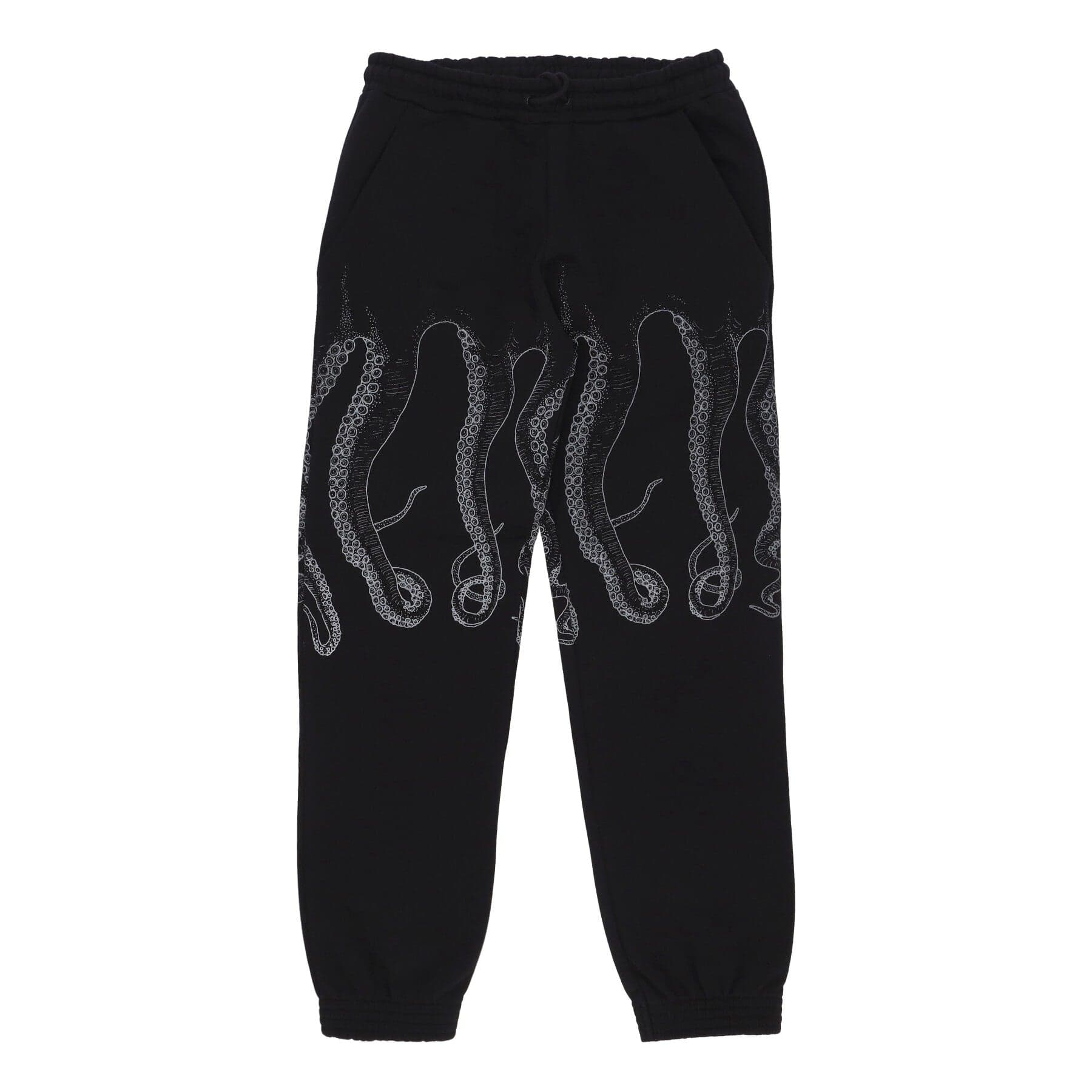 OCTOPUS Pantalone Tuta Felpato Uomo Outline Sweatpant Black - 3