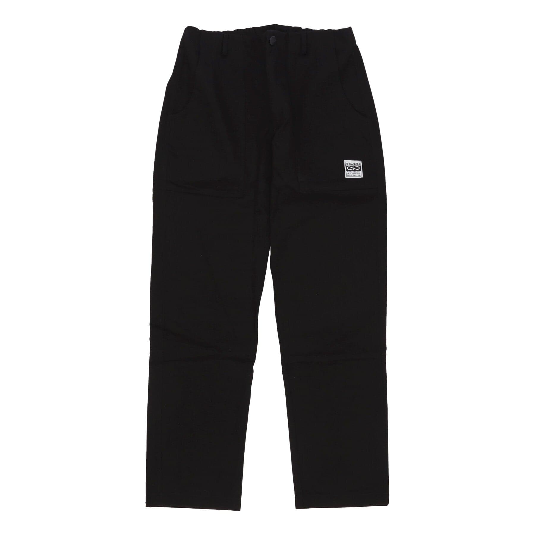 PROPAGANDA Pantalone Lungo Uomo Label Fatigue Pant Black - 3