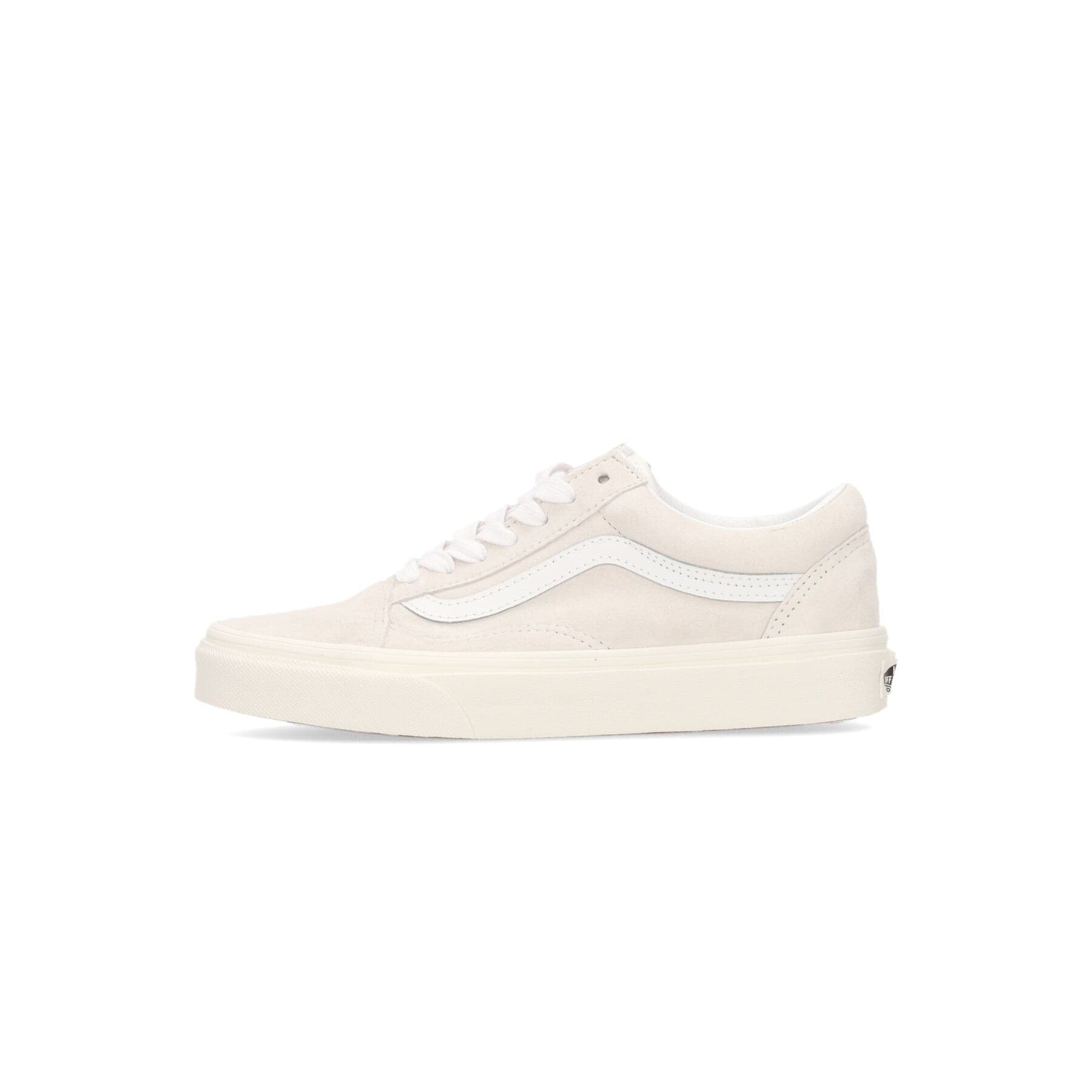 VANS Scarpa Bassa Uomo Old Skool Pig Suede Blanc De Blanc – 36 – minimalista