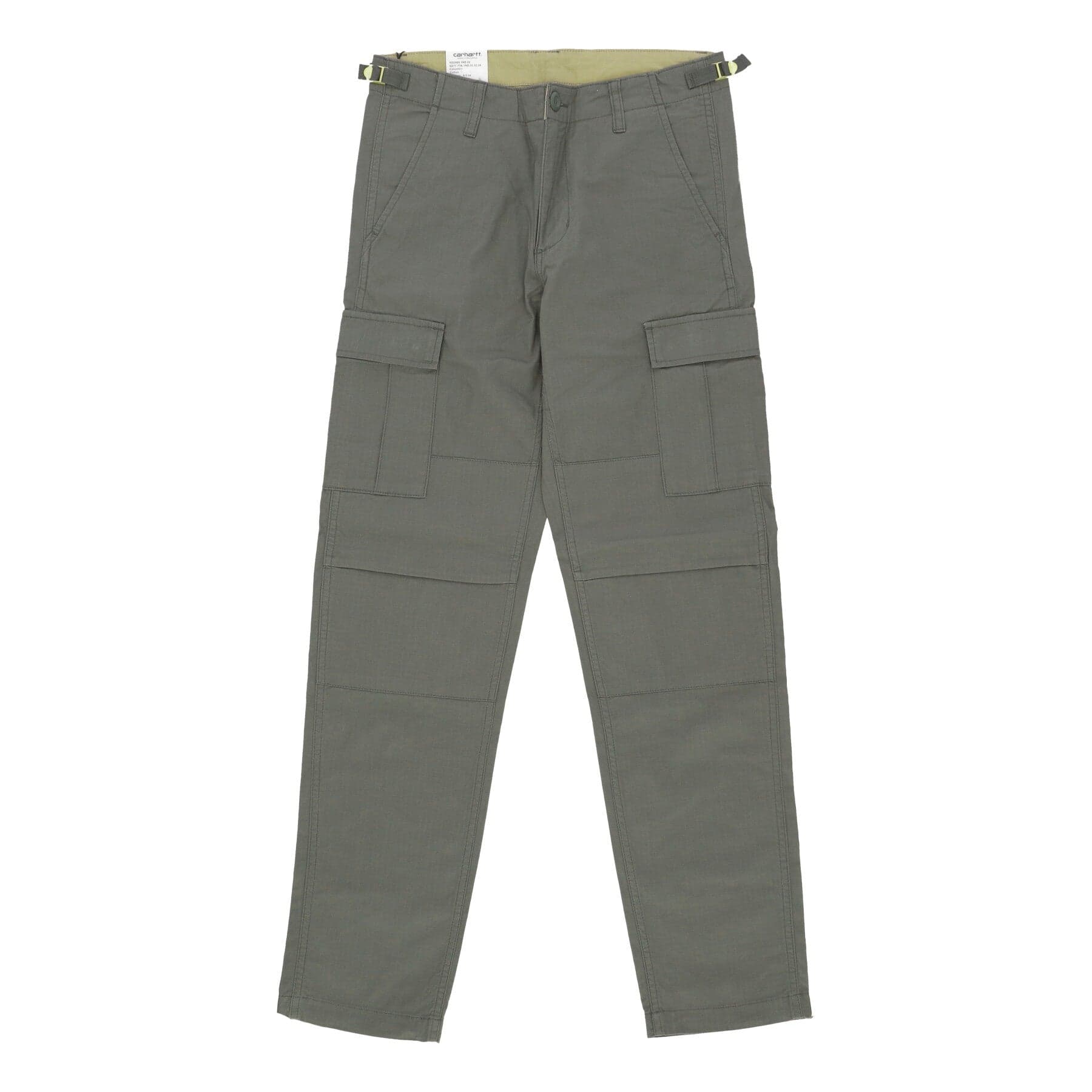 CARHARTT WIP Pantalone Lungo Uomo Aviation Pant Smoke Green Rinsed - 3