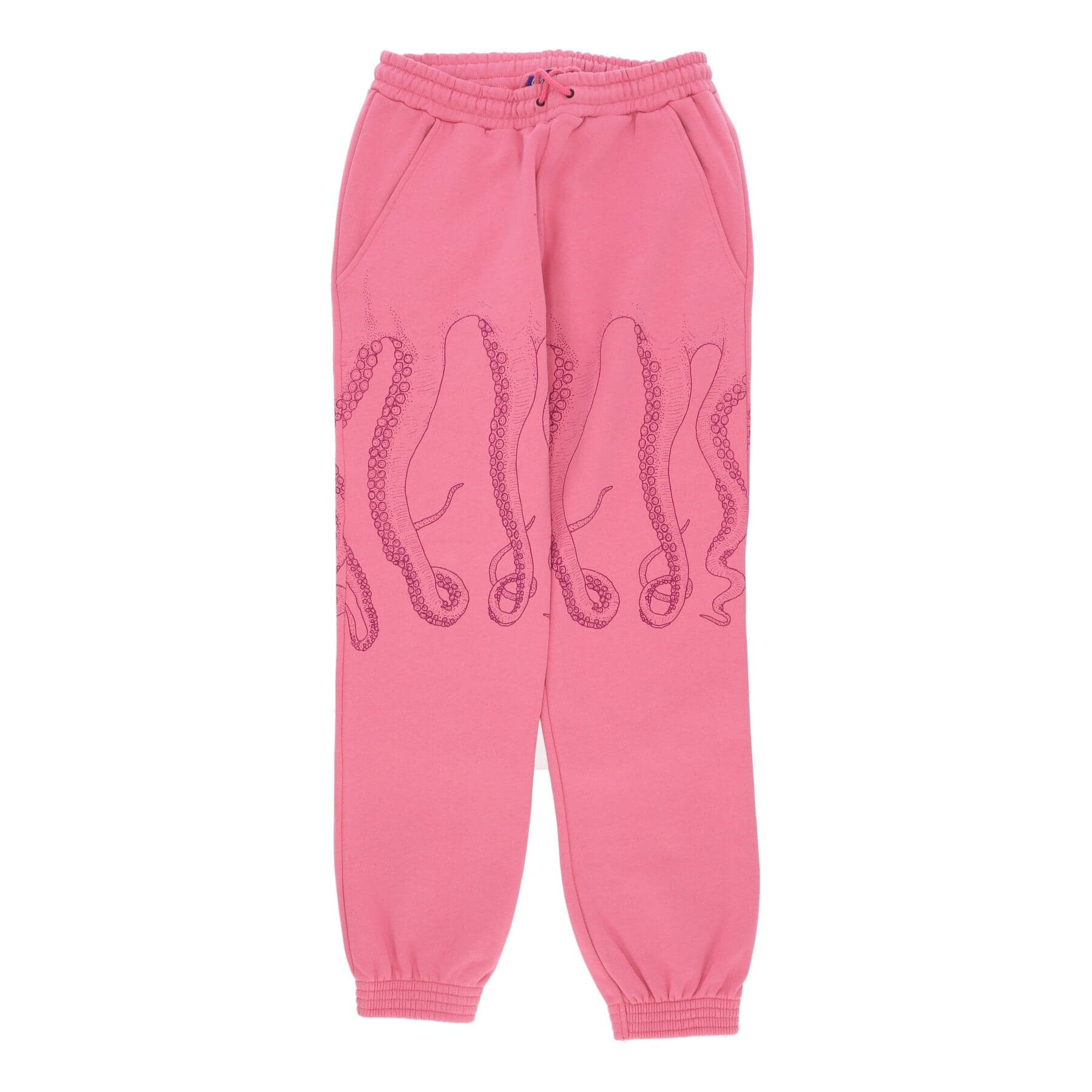 OCTOPUS Pantalone Tuta Felpato Uomo Outline Sweatpant Pink – rosa
