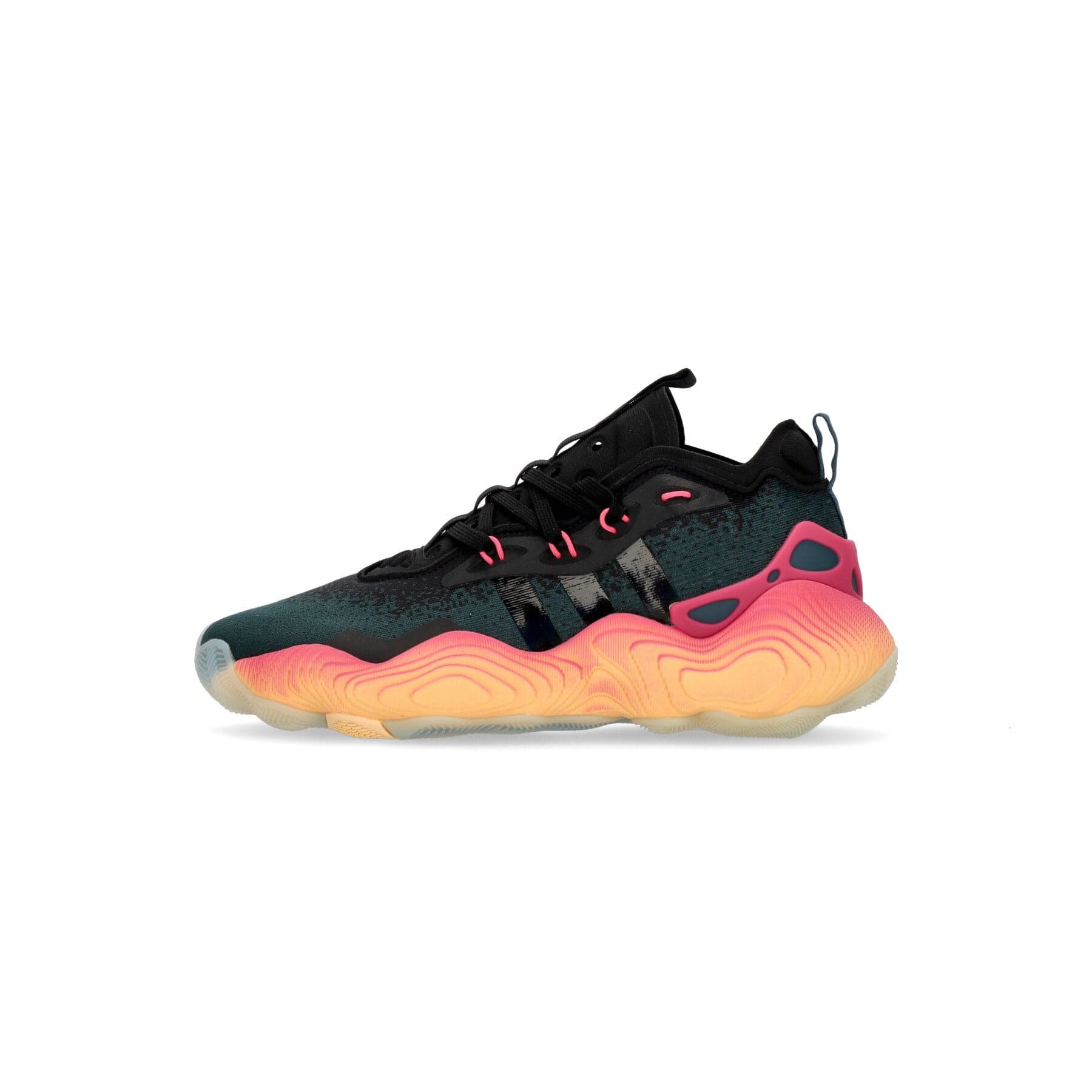 Adidas Scarpa Basket Uomo Trae Young 3 Arctic Night/core Black/acid Orange - 7