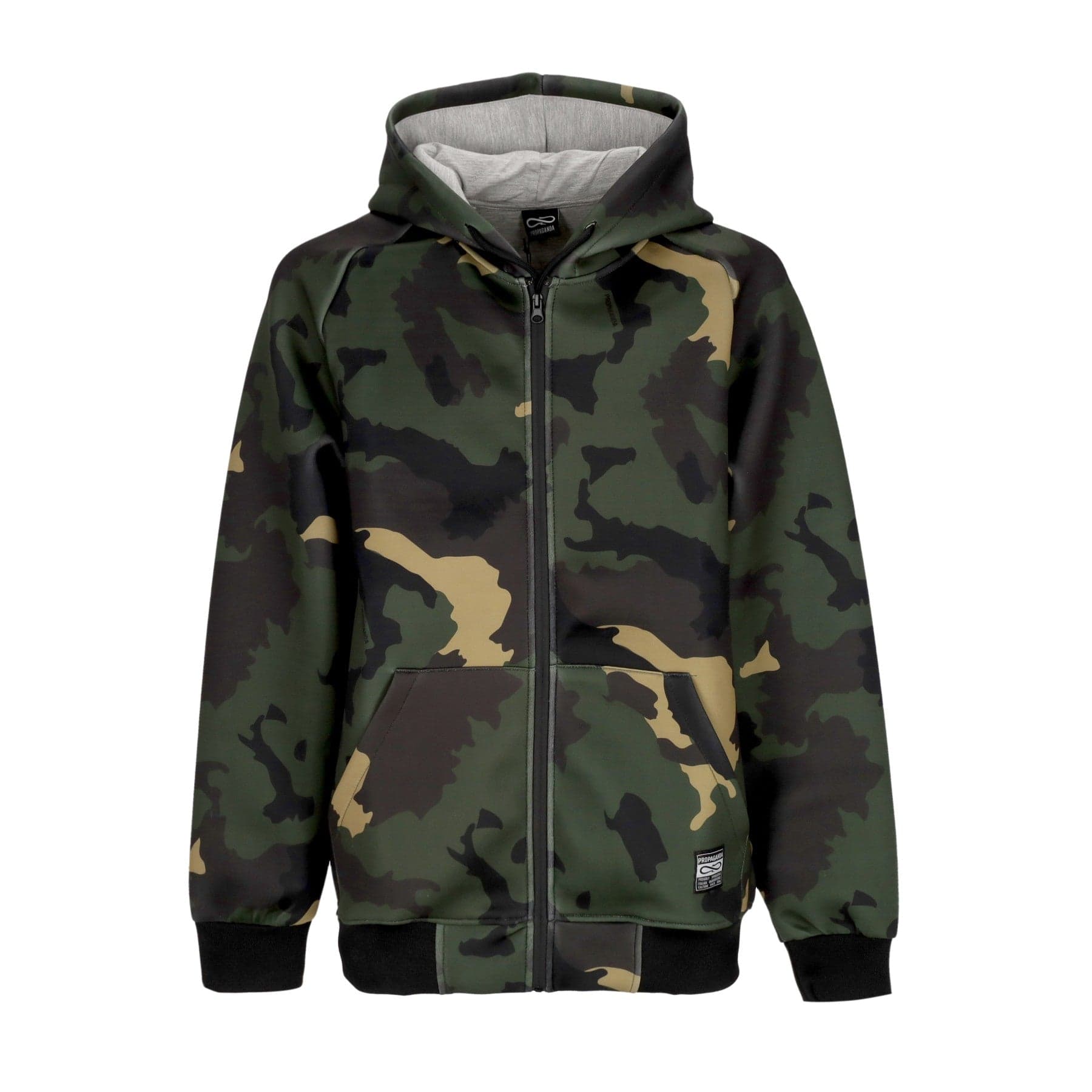 PROPAGANDA Giubbotto Uomo Hooded Jacket Camo - 3