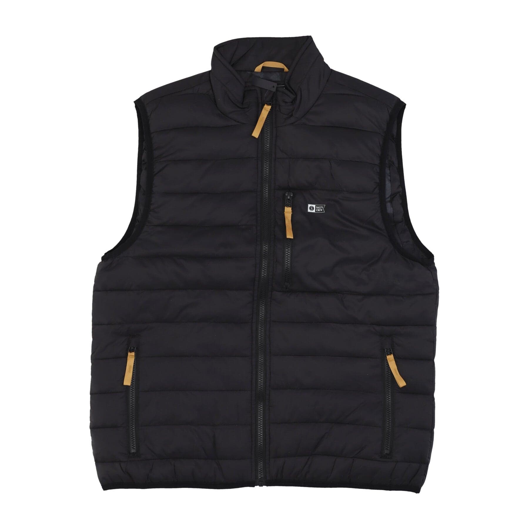SALTY CREW Piumino Smanicato Uomo Barrier 2.0 Vest Black - 3