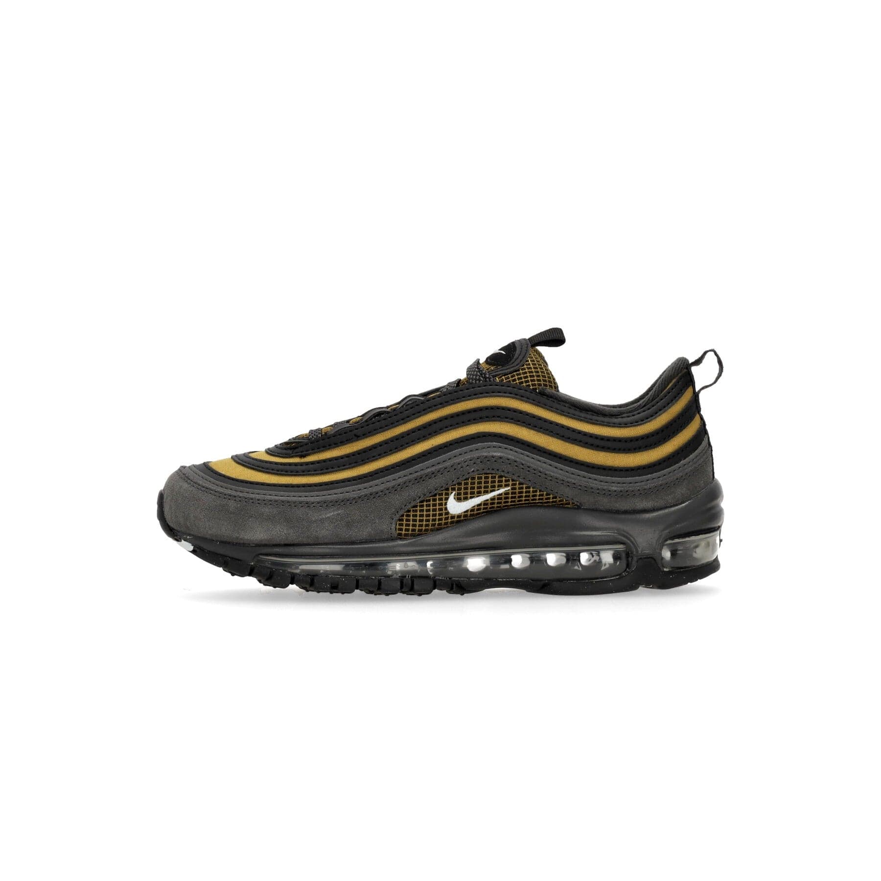 Nike Scarpa Bassa Uomo Air Max 97 Se Medium Ash/blue Tint/bronzine/black - 7