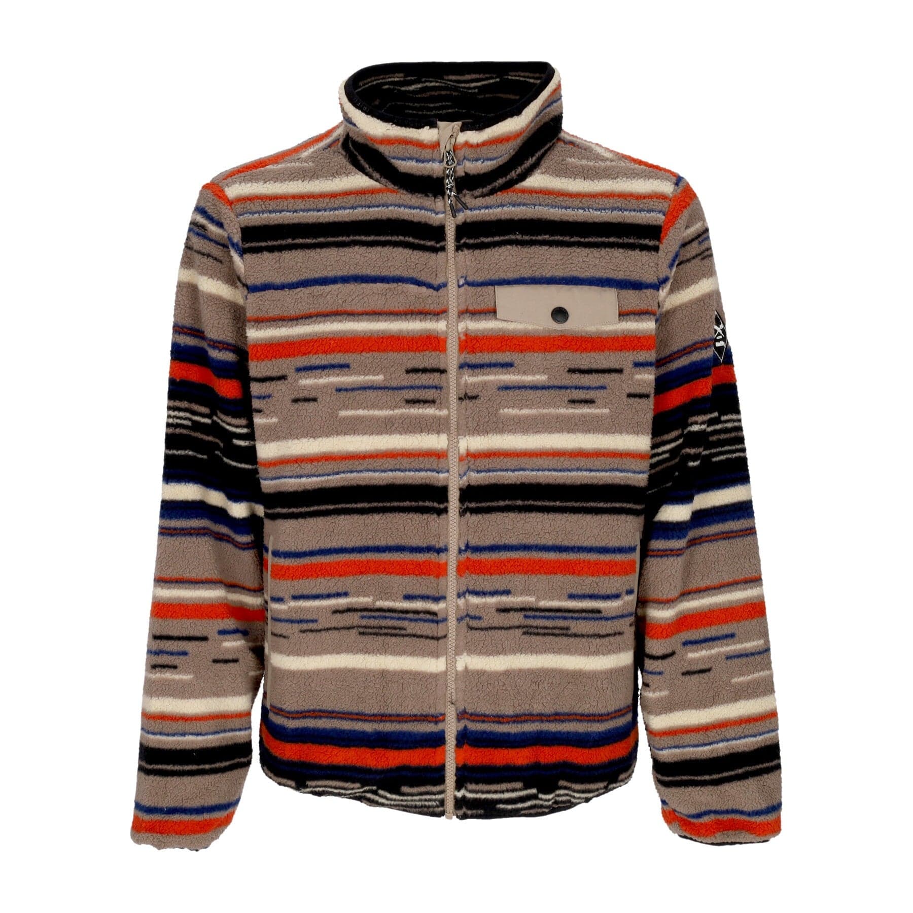 IRIEDAILY Giubbotto Pile Uomo Insaneia Jacket Clay - 3