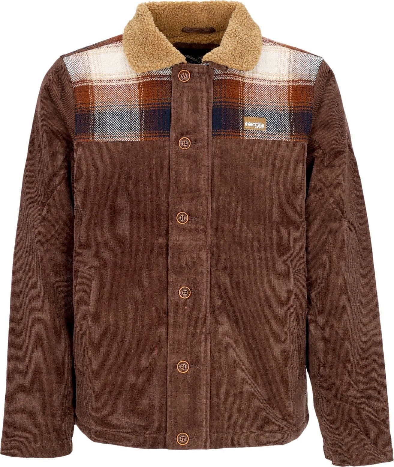 IRIEDAILY Giacca Coach Jacket Uomo Trapas Jacket Brown – maglia