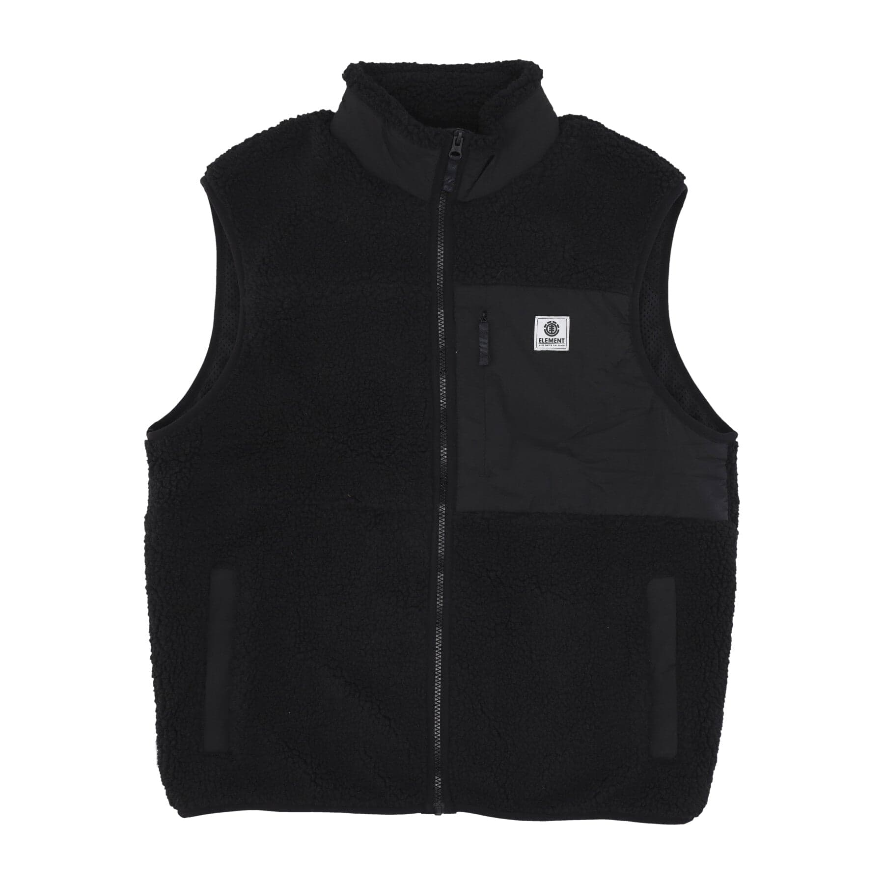 ELEMENT Smanicato Uomo Lake Vest Sherpa Flint Black - 3