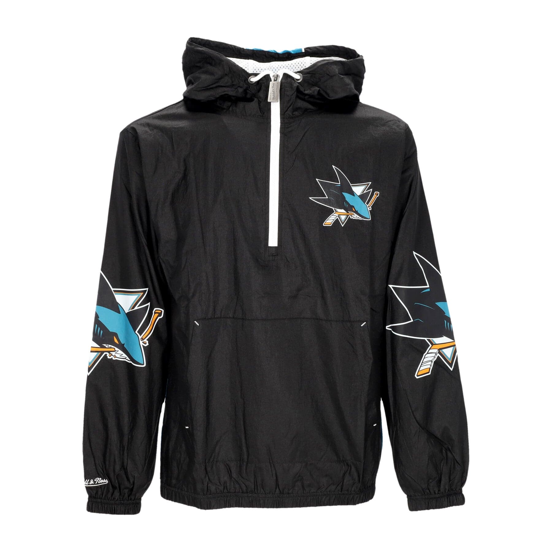 MITCHELL &amp; NESS Giacca a Vento Infilabile Uomo Nhl Team Og 2.0 Anorak Windbreaker Sajsha Original Team Colors - 3