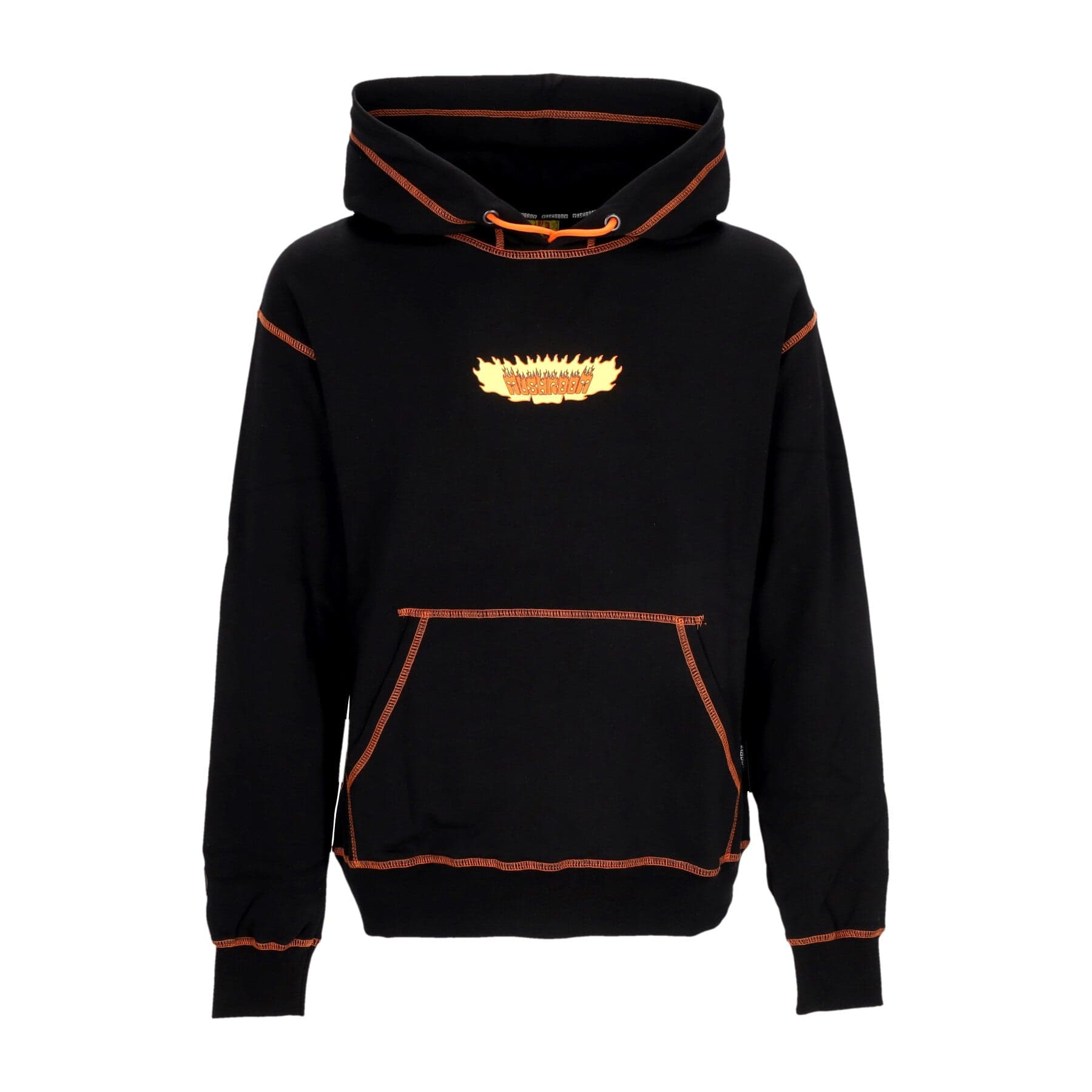MUSHROOM Felpa Cappuccio Uomo Vampire Hoodie Black - 3