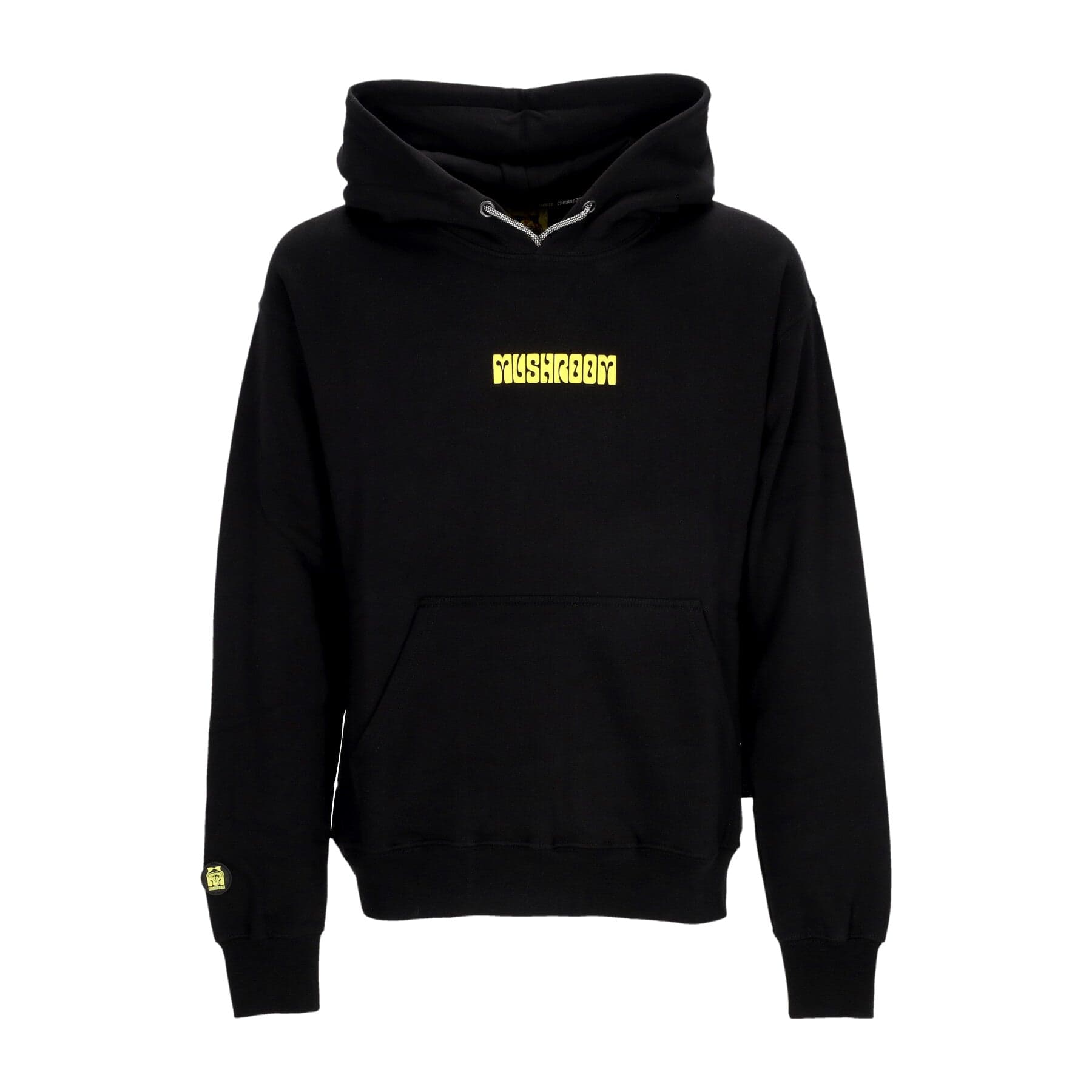 MUSHROOM Felpa Cappuccio Uomo Skeleton Hoodie Black - 3