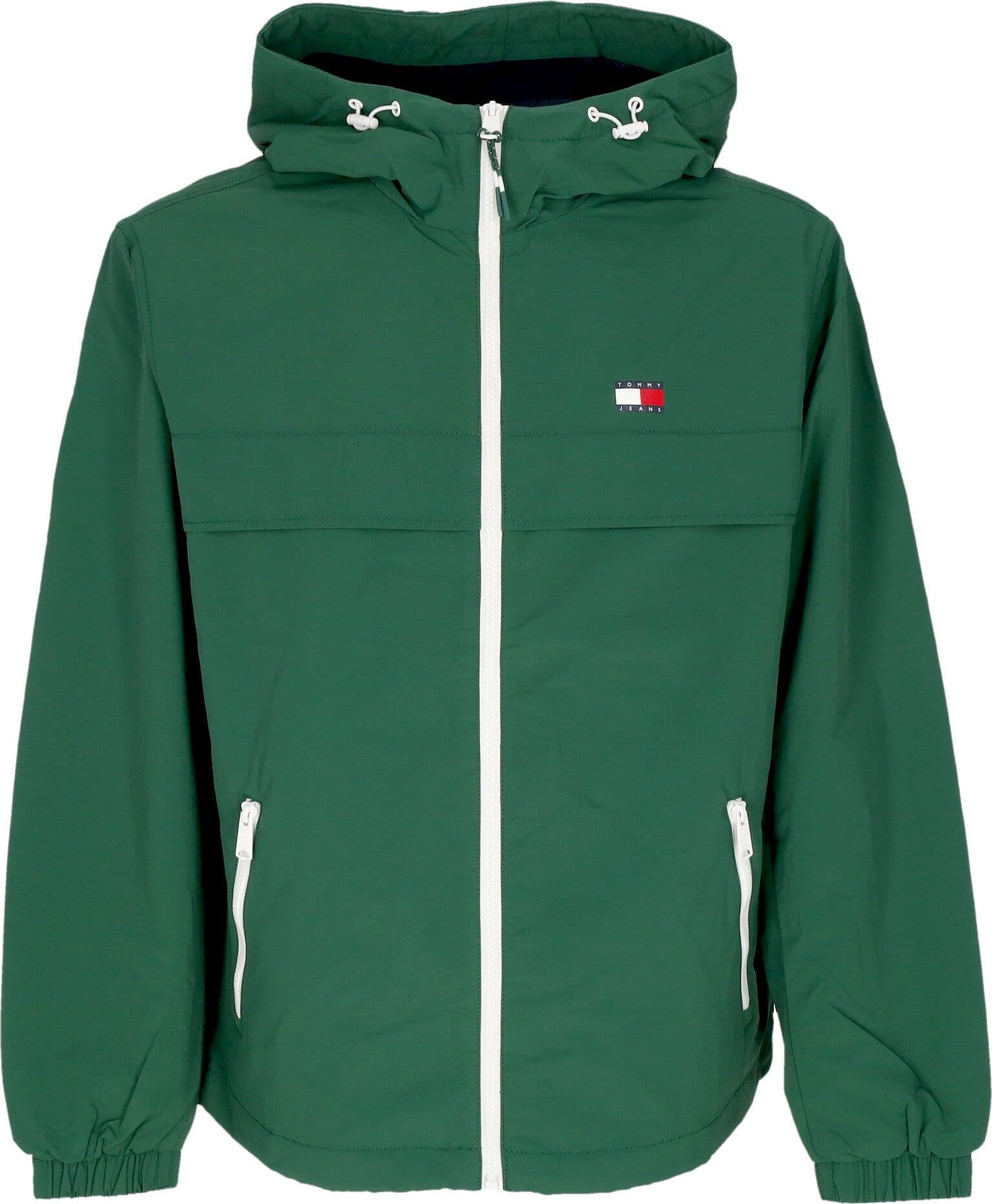 Tommy Hilfiger Giacca a Vento Uomo Chicago Windbreaker Ext Court Green – XL – verde