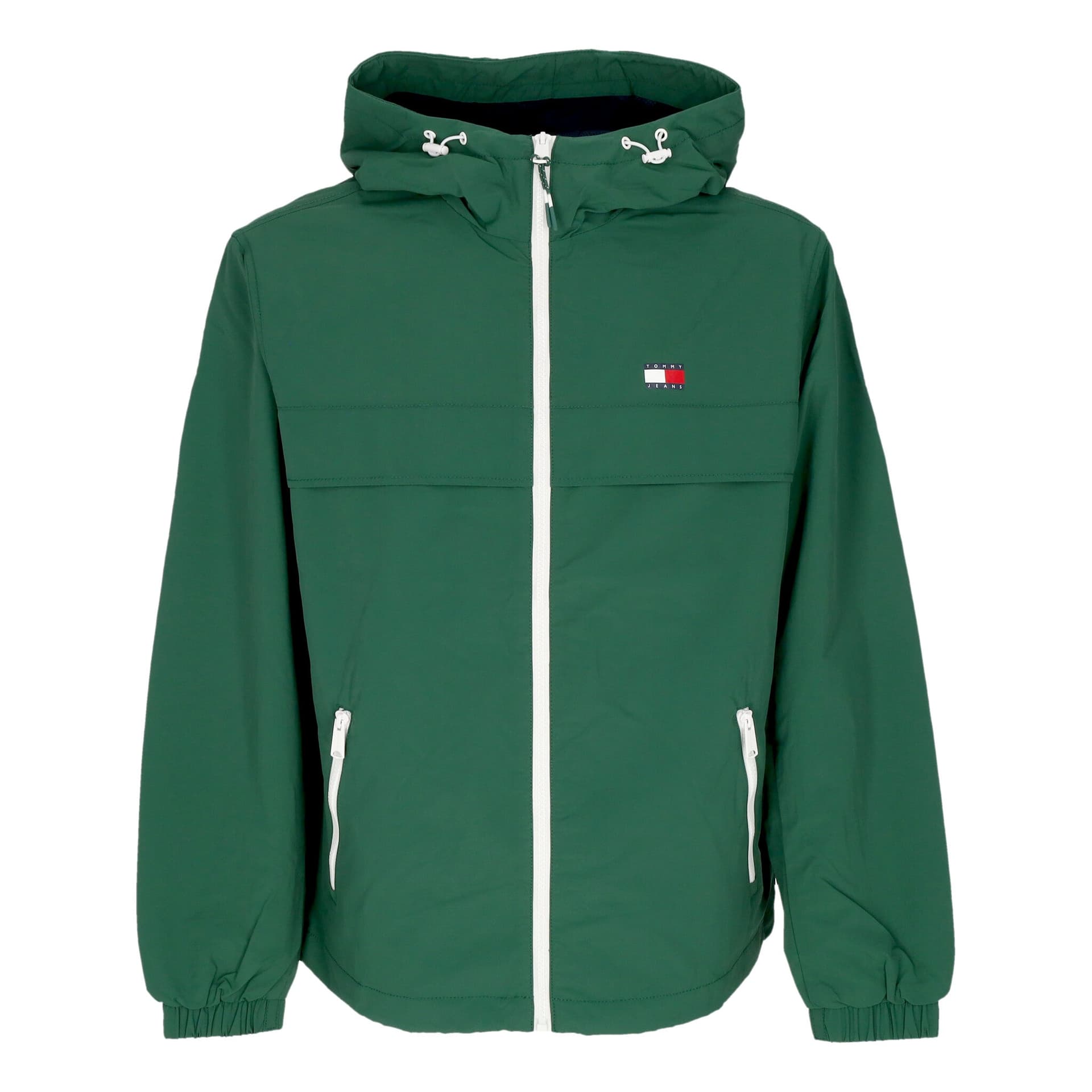 Tommy Hilfiger Giacca a Vento Uomo Chicago Windbreaker Ext Court Green - 3