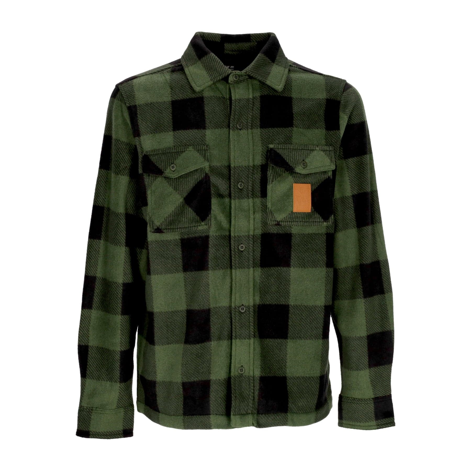 ETNIES Camicia Manica Lunga Uomo Woodsman Fleece Olive - 3
