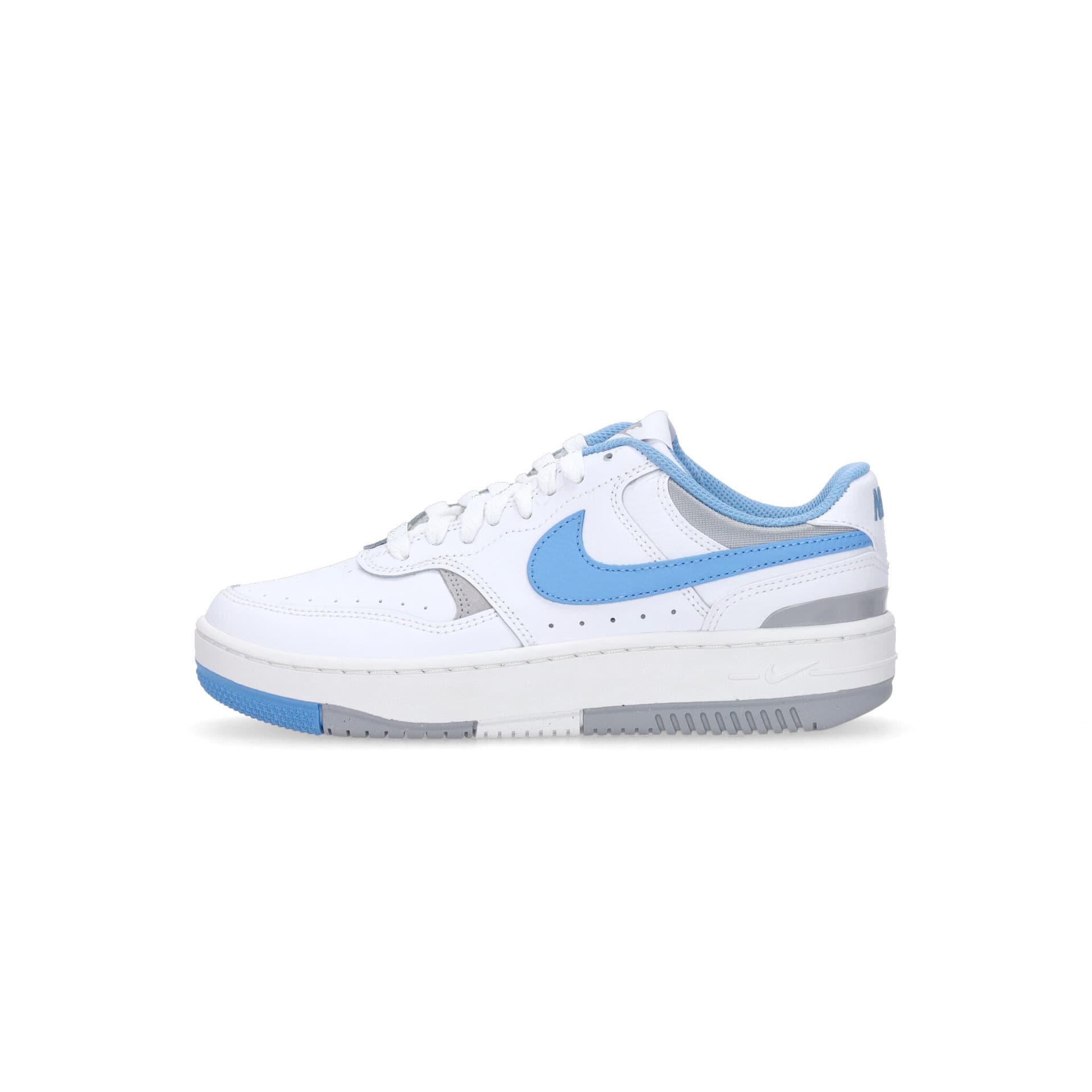 Nike Scarpa Bassa Donna Wmns Gamma Force White/university Blue/lt Smoke Grey - 7