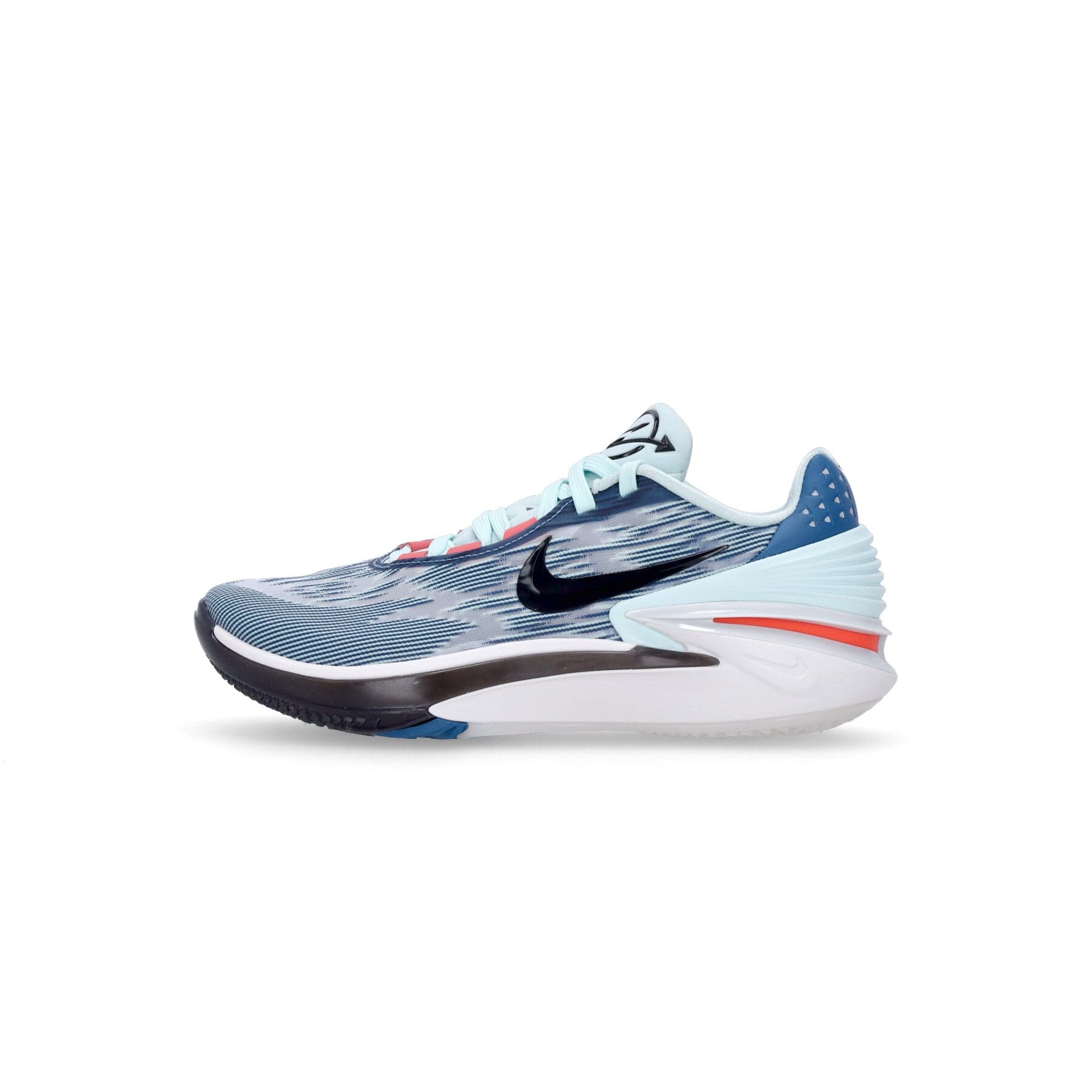 Nike Scarpa Bassa Uomo Air Zoom G.t. Cut 2 Industrial Blue/black/jade Ice - 7