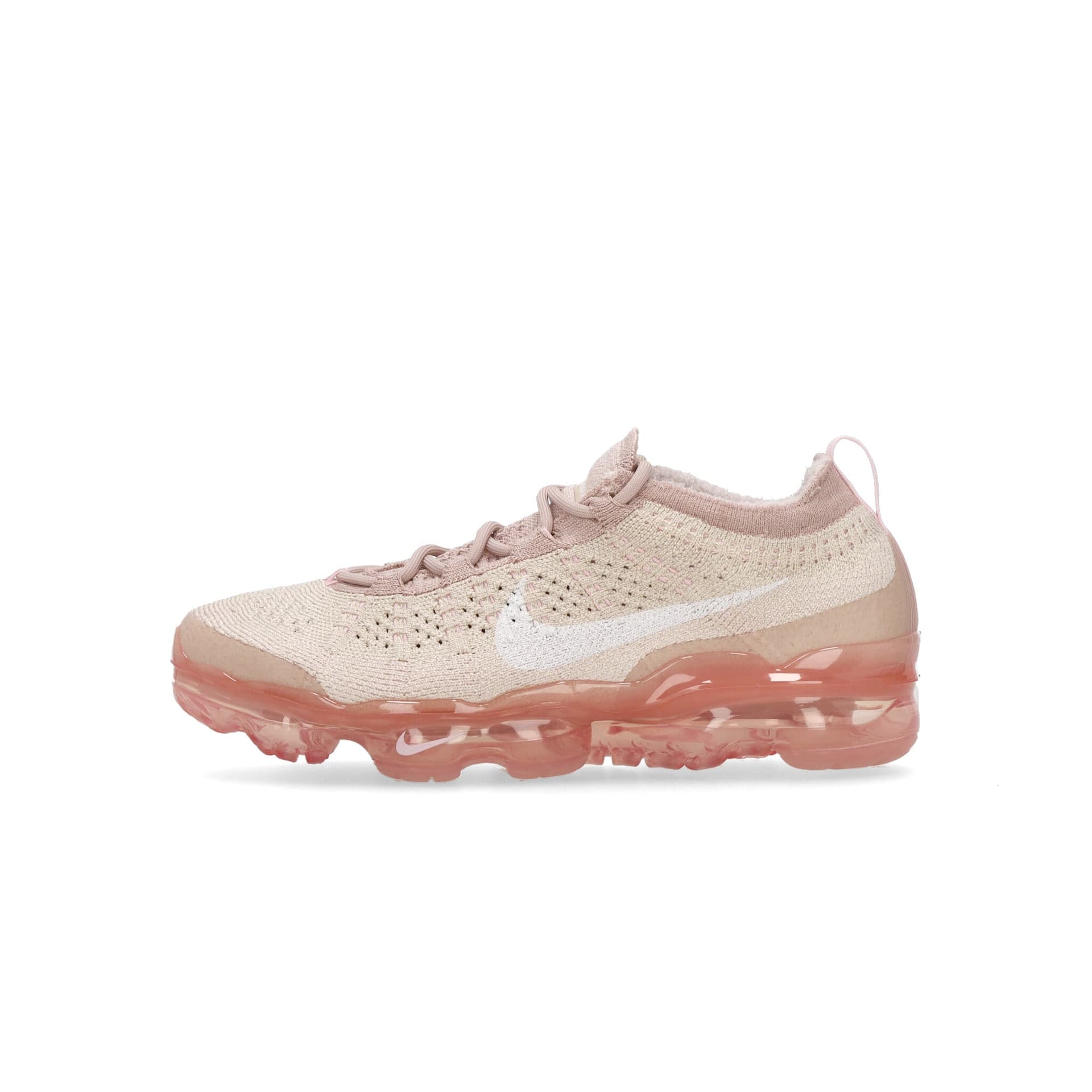 Nike Scarpa Bassa Donna W Air Vapormax 2023 Flyknit Oatmeal/white/pink Oxford/medium Soft Pink - 7