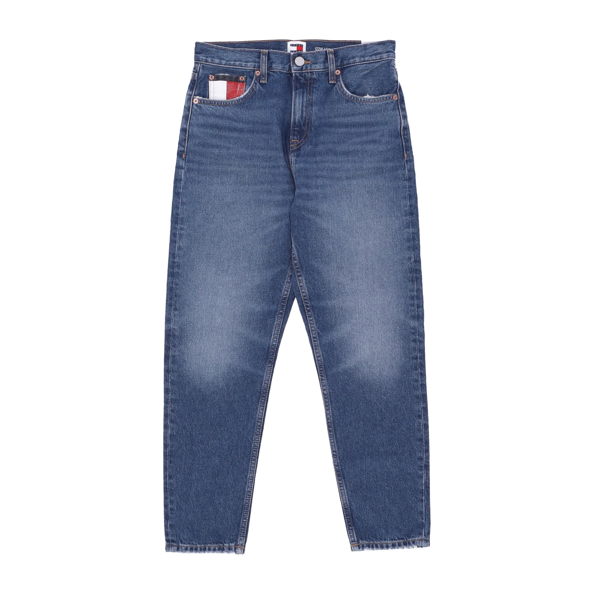 Tommy Hilfiger Jeans Donna Izzie High Sl Ankle Flag Pant Denim Medium - 3