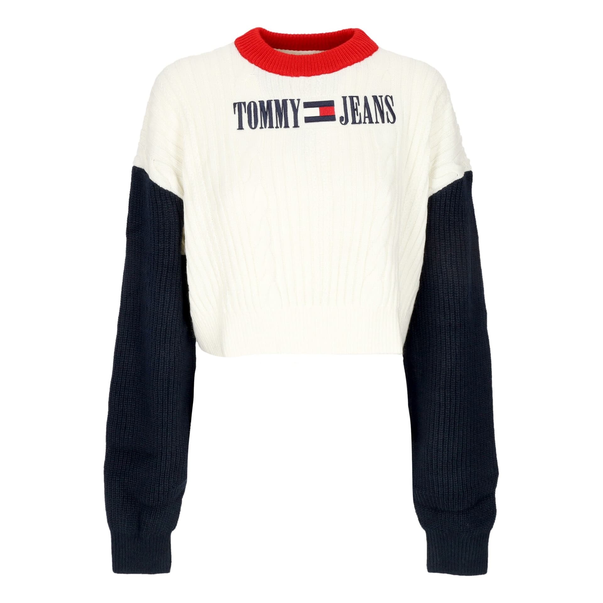 Tommy Hilfiger Maglione Donna Archive Sweater White - 3