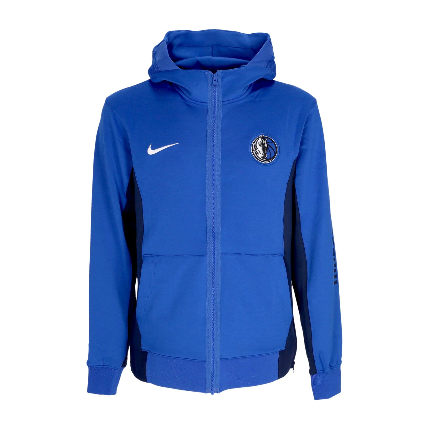 NIKE NBA Giacca Tuta Cappuccio Uomo Nba Showtime Dri-fit Full-zip Hoodie Dalmav Game Royal - 3