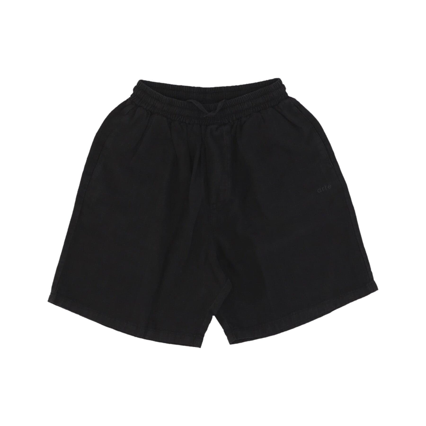 ARTE Pantalone Corto Uomo Jan Linnen Short Black - 3
