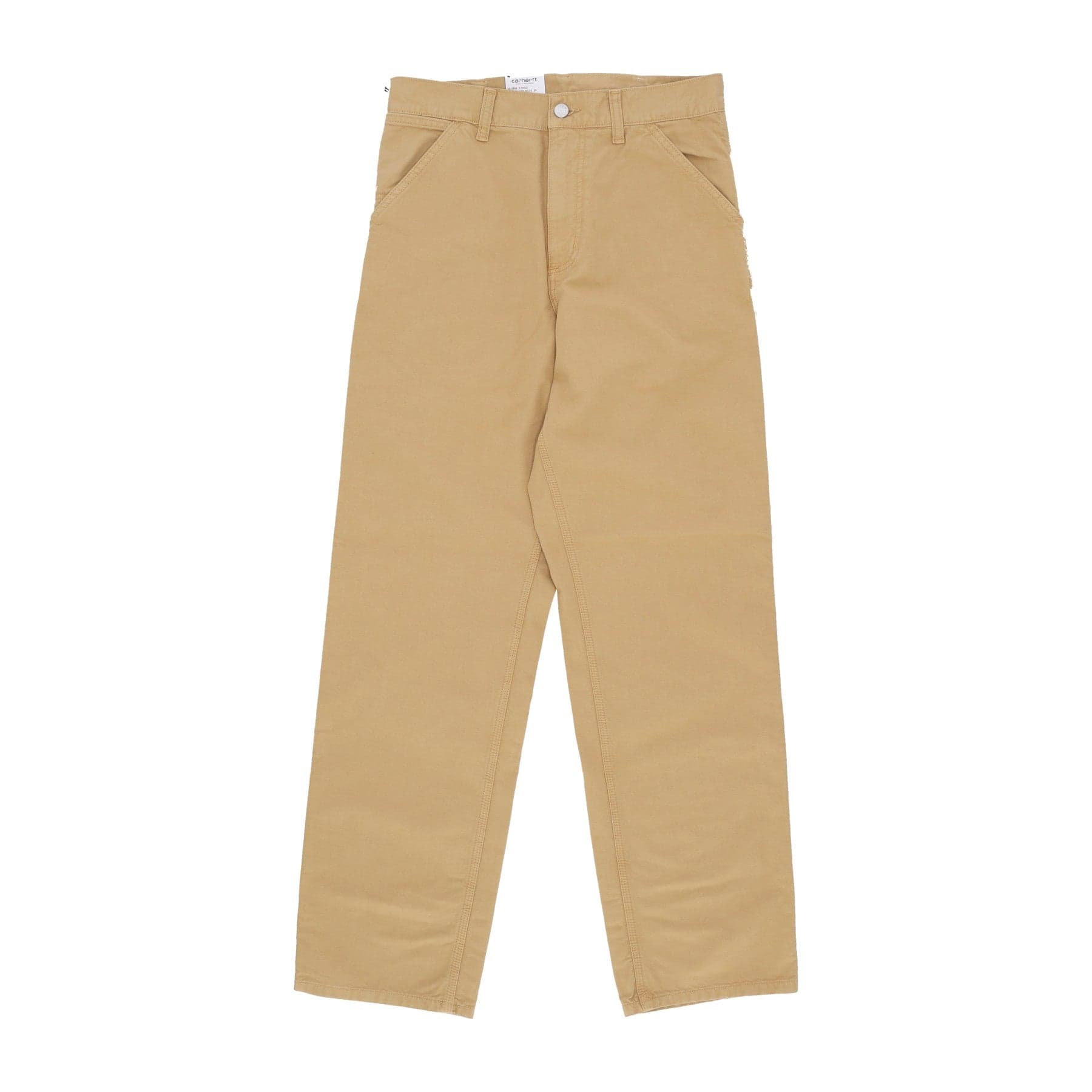 CARHARTT WIP Pantalone Lungo Uomo Single Knee Pant Bourbon Garment Dyed - 3