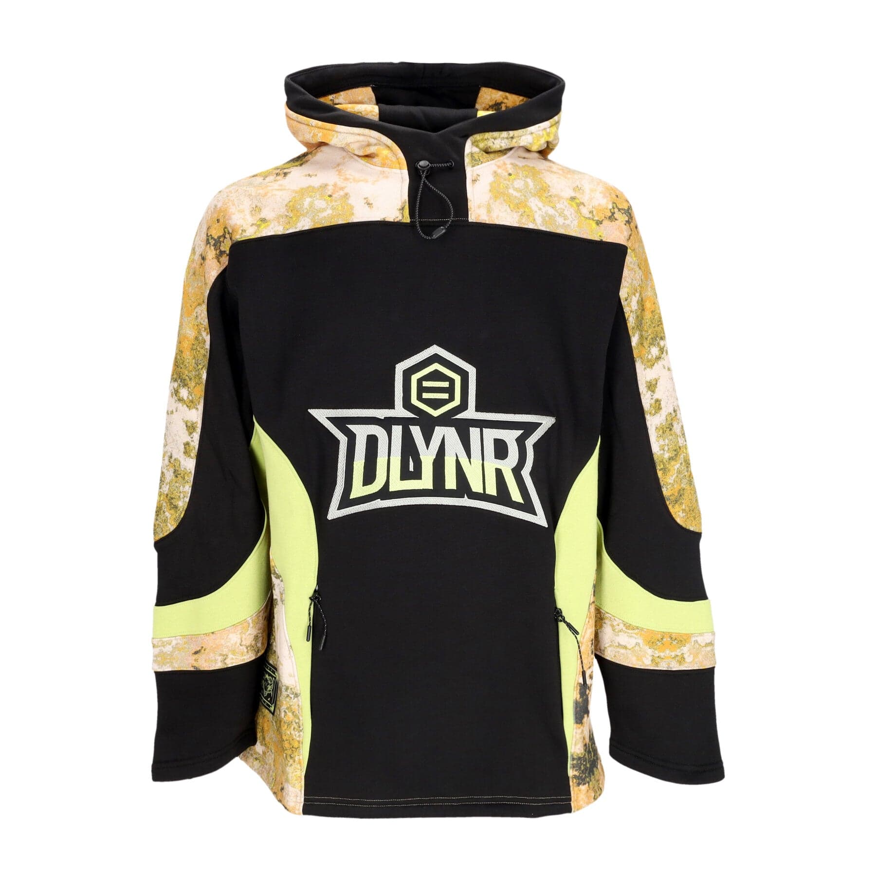 DOLLY NOIRE Felpa Cappuccio Uomo Goat Chemical Hockey Hoodie Multi - 3