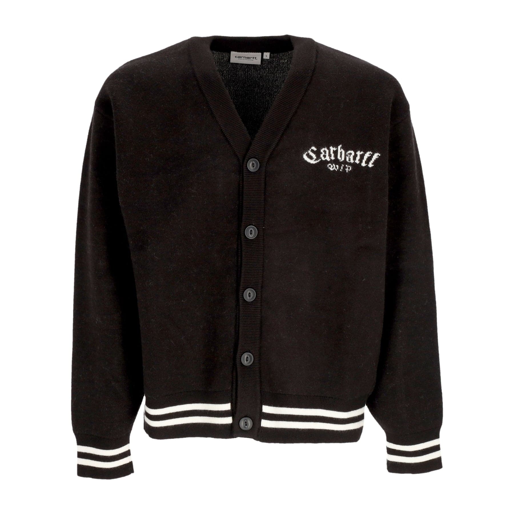 CARHARTT WIP Cardigan Uomo Onyx Cardigan Black/wax - 3