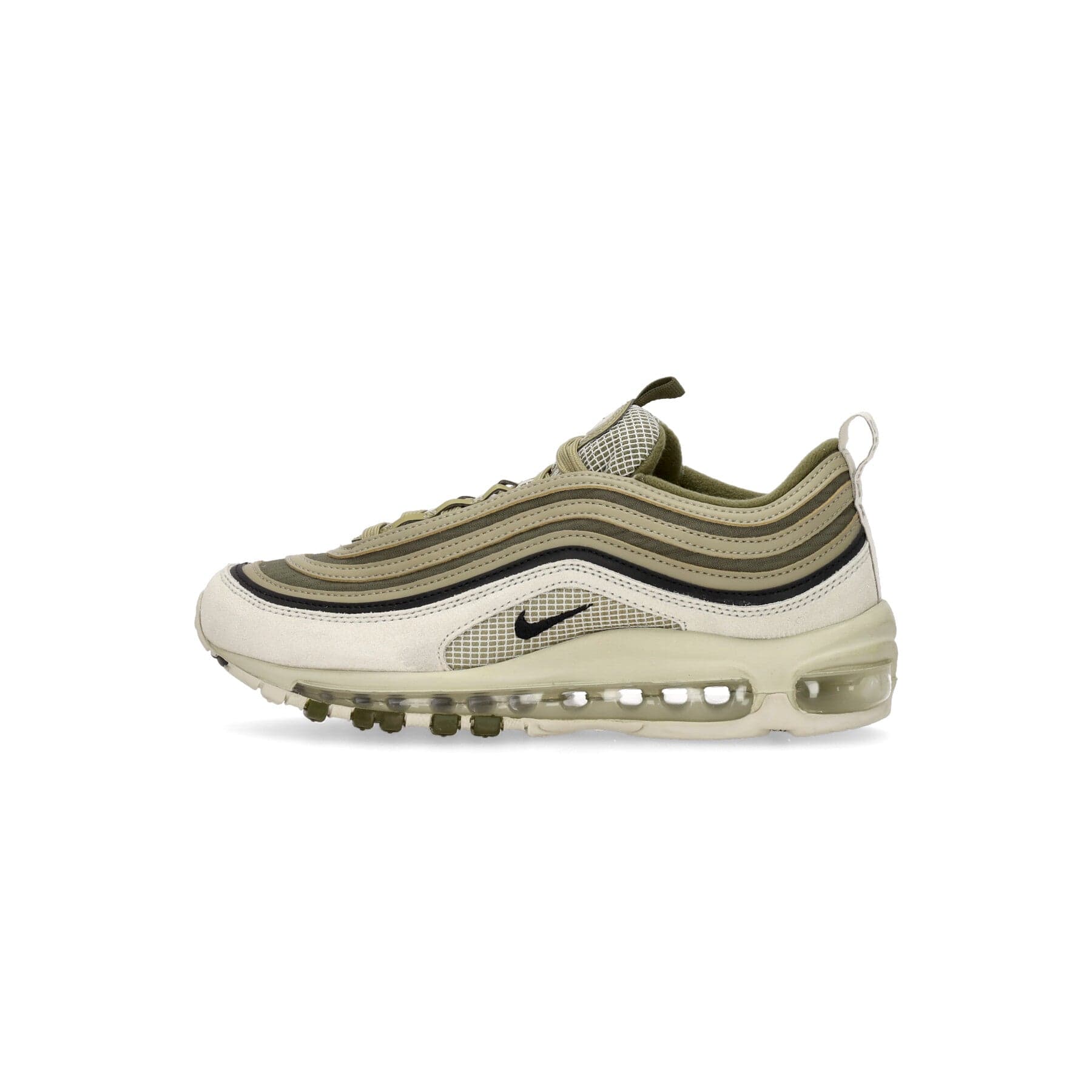 Nike Scarpa Bassa Uomo Air Max 97 Se Light Bone/black/medium Olive - 6