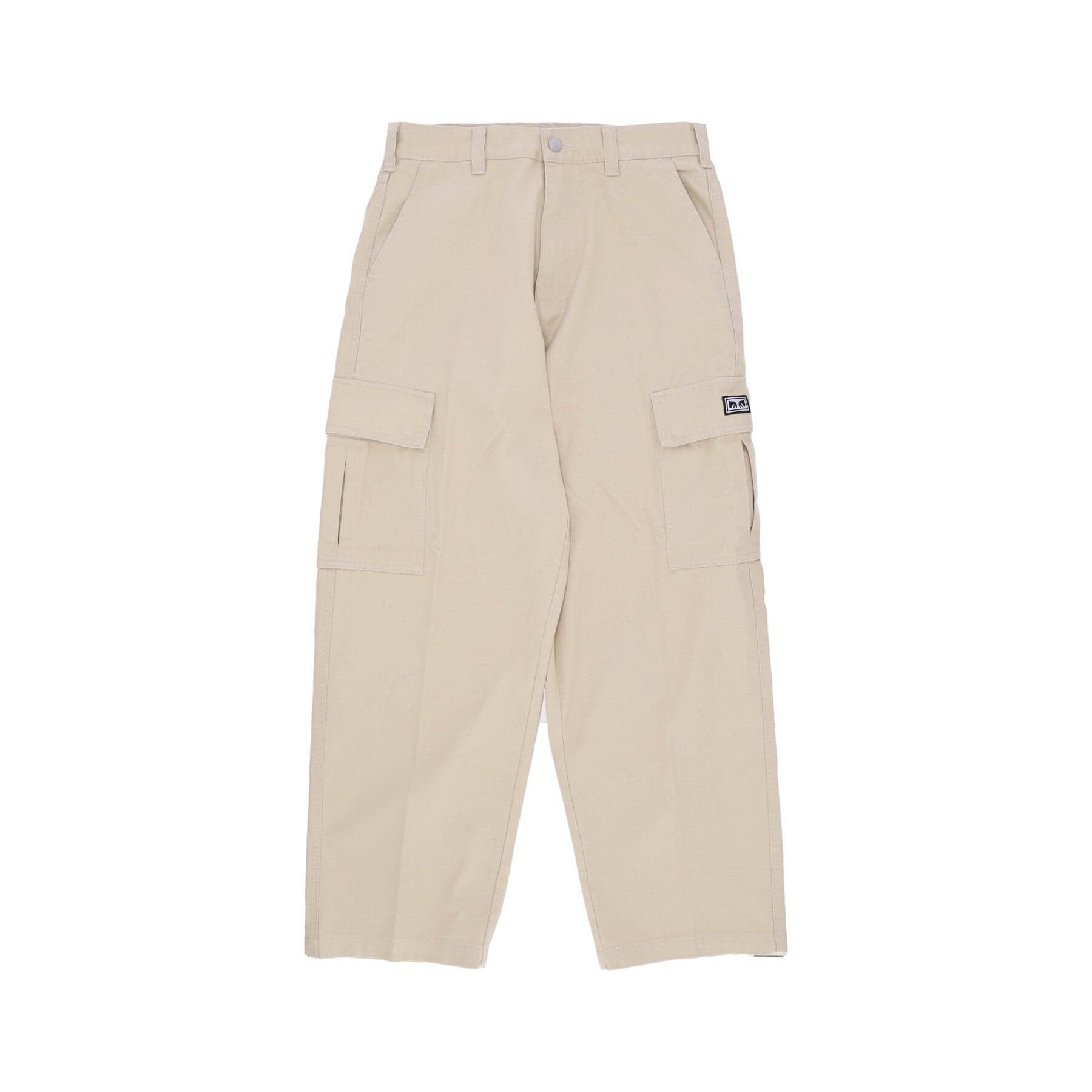 OBEY Pantalone Lungo Uomo Bigwig Baggy Twill Cargo Pant Silver Grey - 5