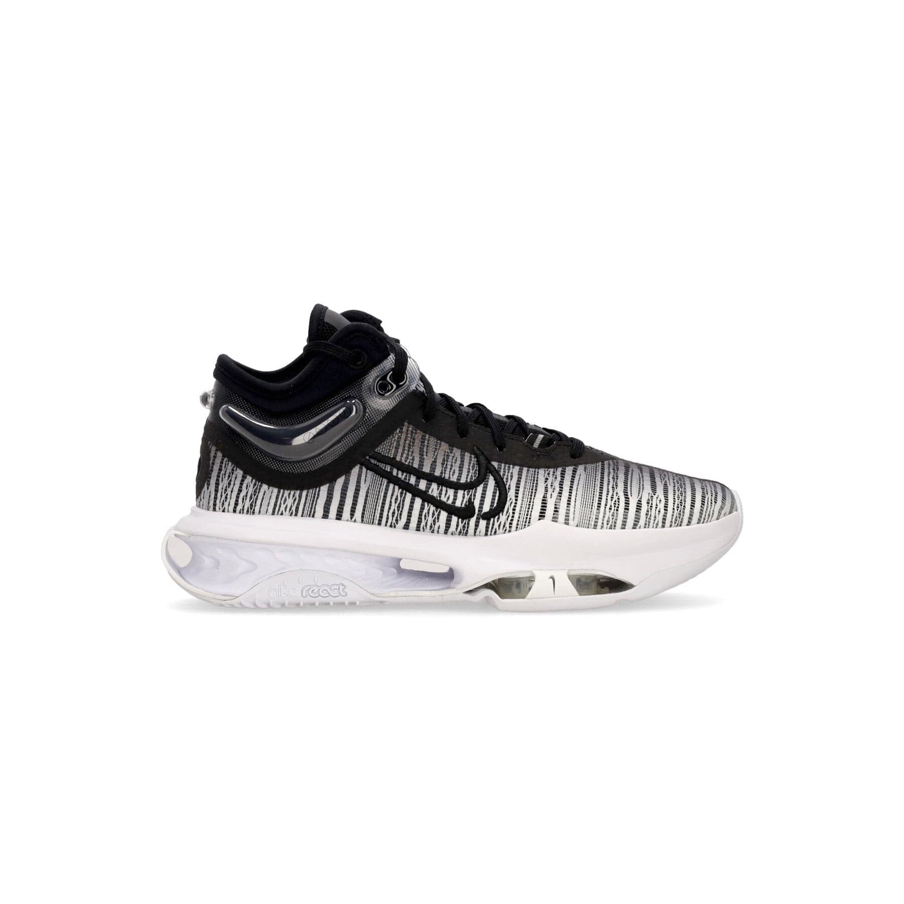 NIKE NBA Scarpa Basket Uomo Air Zoom G.t. Jump 2 Black/black/white/glacier Blue - 6