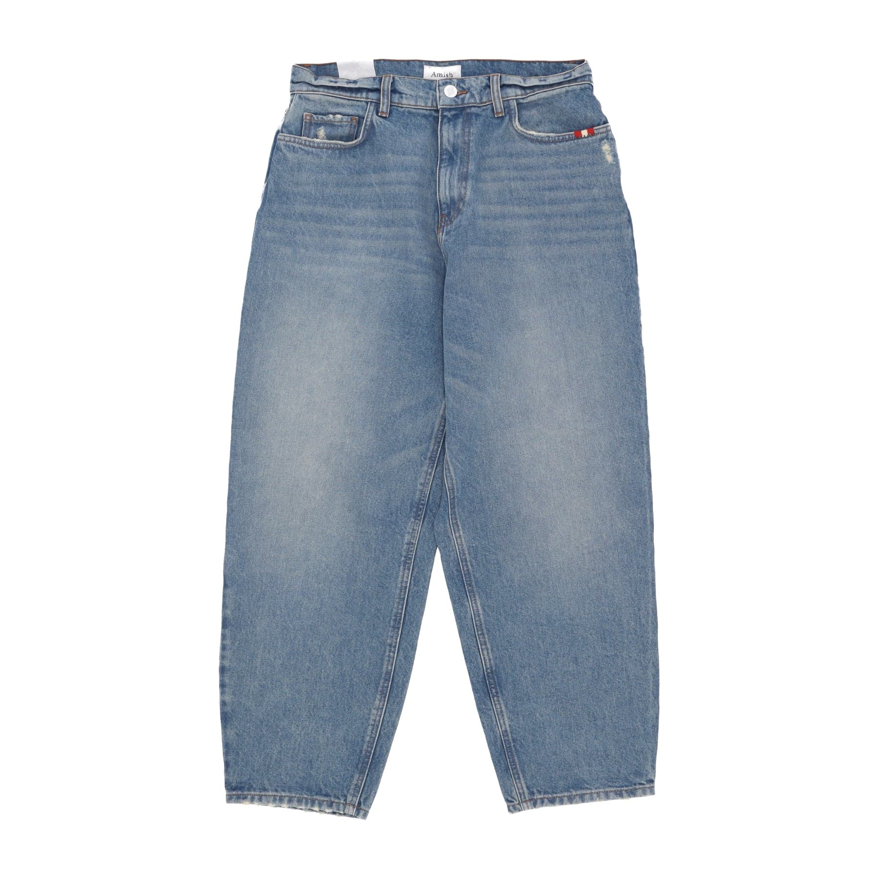 AMISH Jeans Donna W Baggy Denim Real Vintage Denim - 5