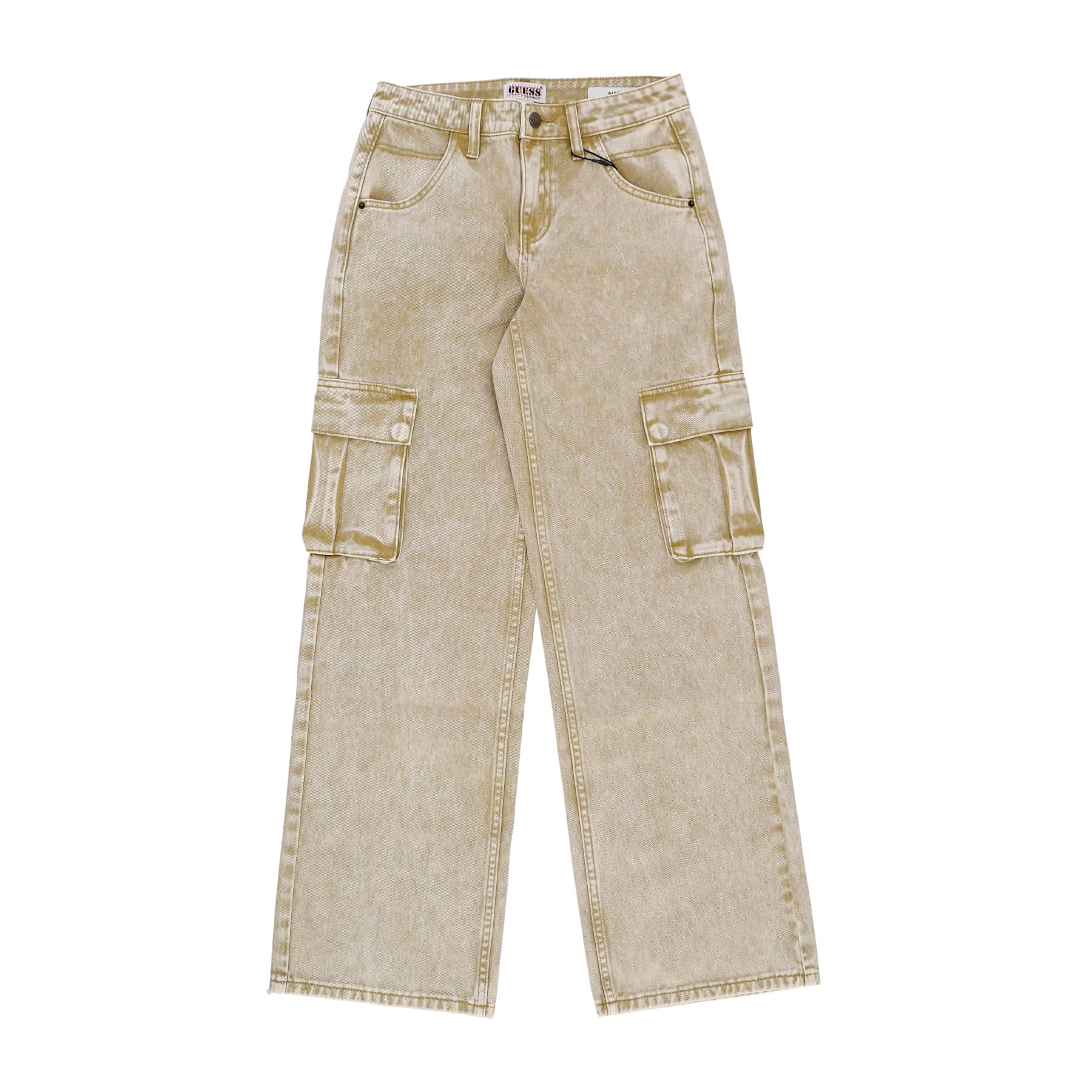 GUESS ORIGINALS Jeans Donna W Go Aged Cargo Pant Go Aged White - 5
