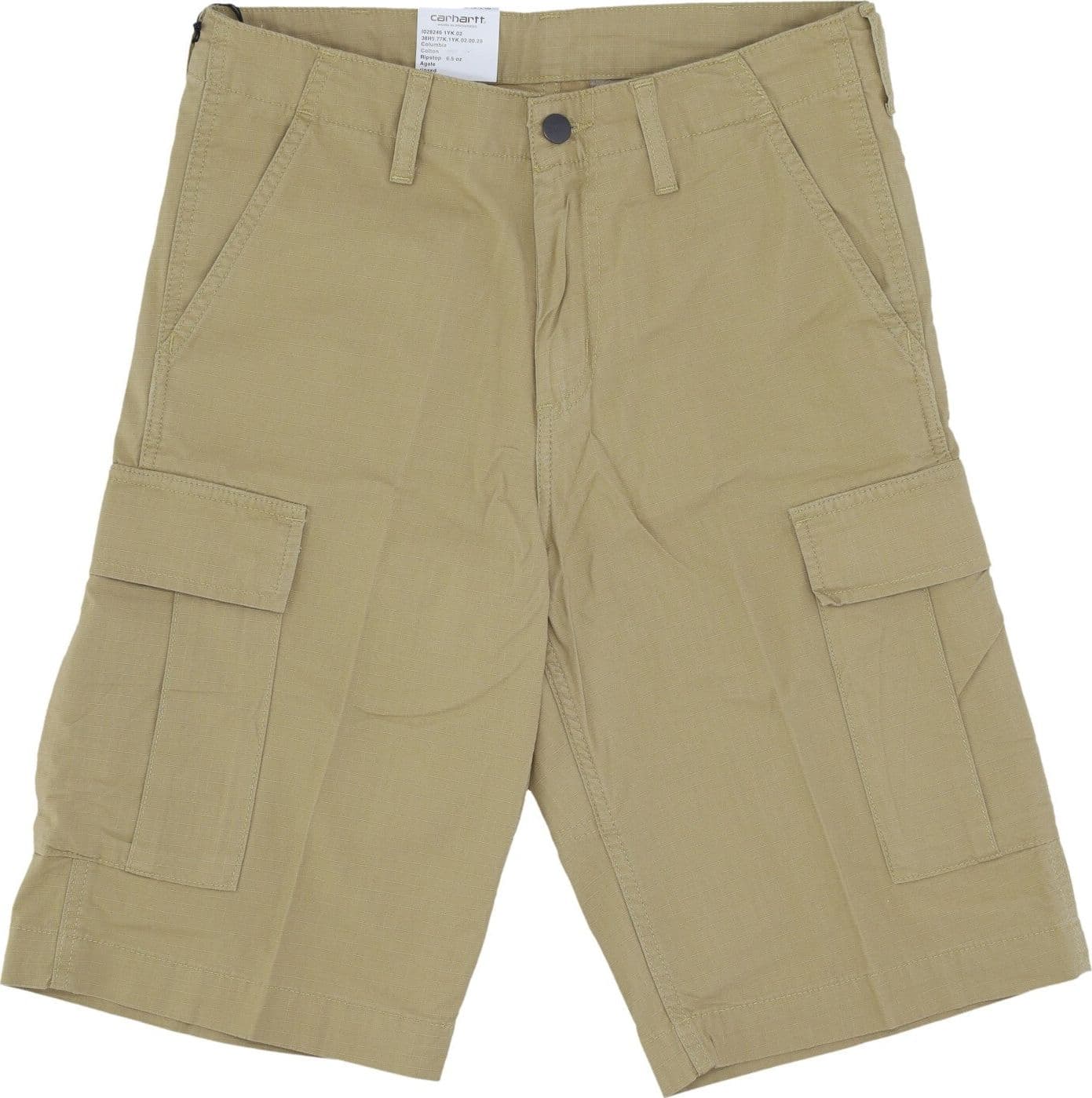 CARHARTT WIP Pantalone Corto Uomo Regular Cargo Short Agate Rinsed – 28 – pantaloni