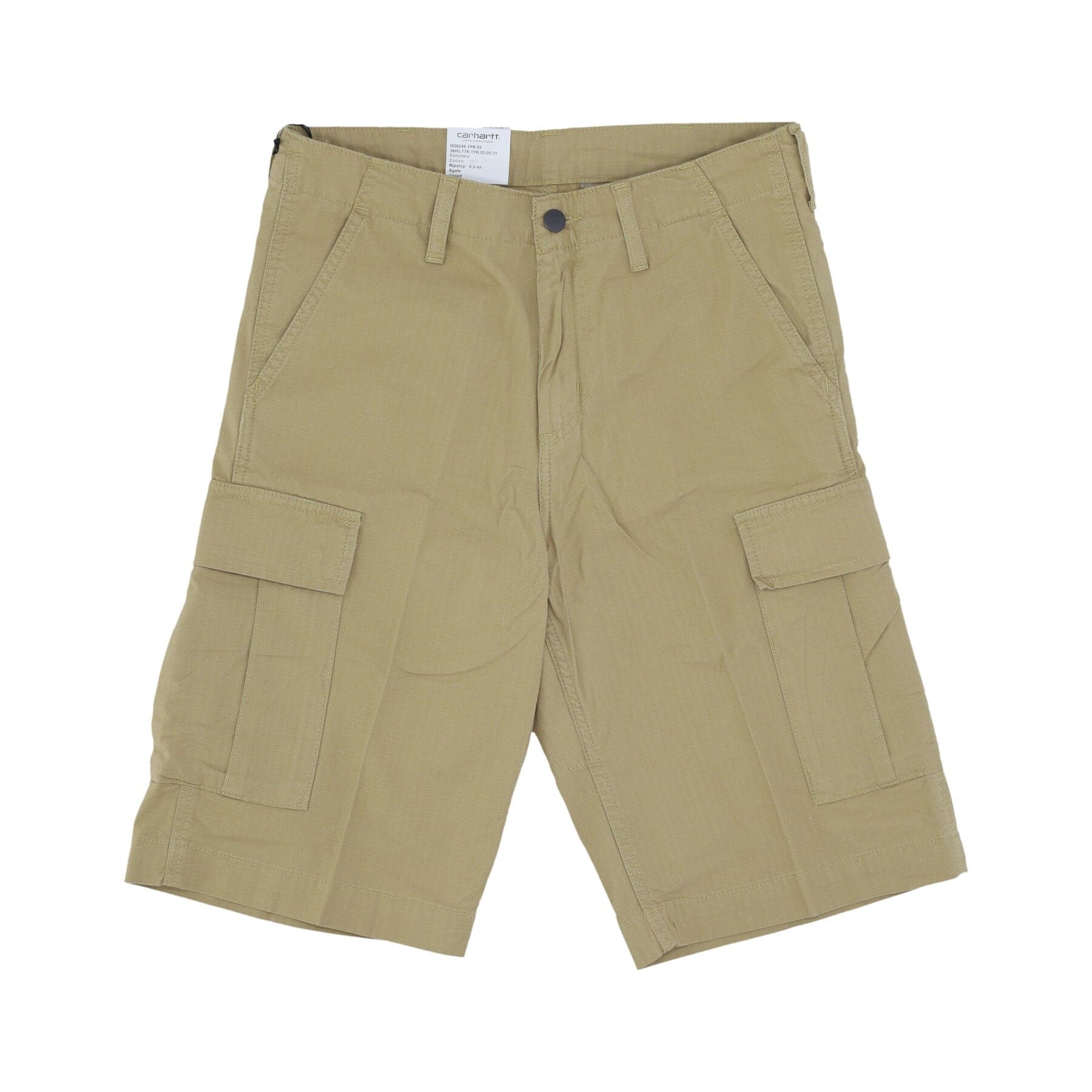 CARHARTT WIP Pantalone Corto Uomo Regular Cargo Short Agate Rinsed - 3