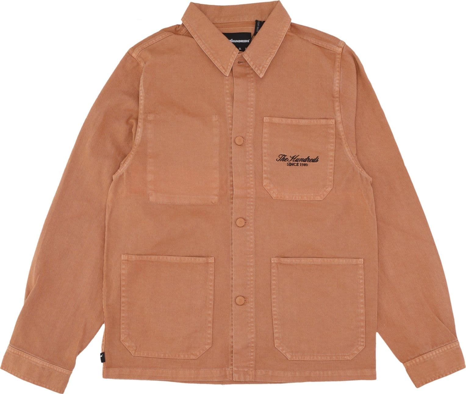 THE HUNDREDS Giacca Workwear Uomo Lens Work Jacket Brass – maglia
