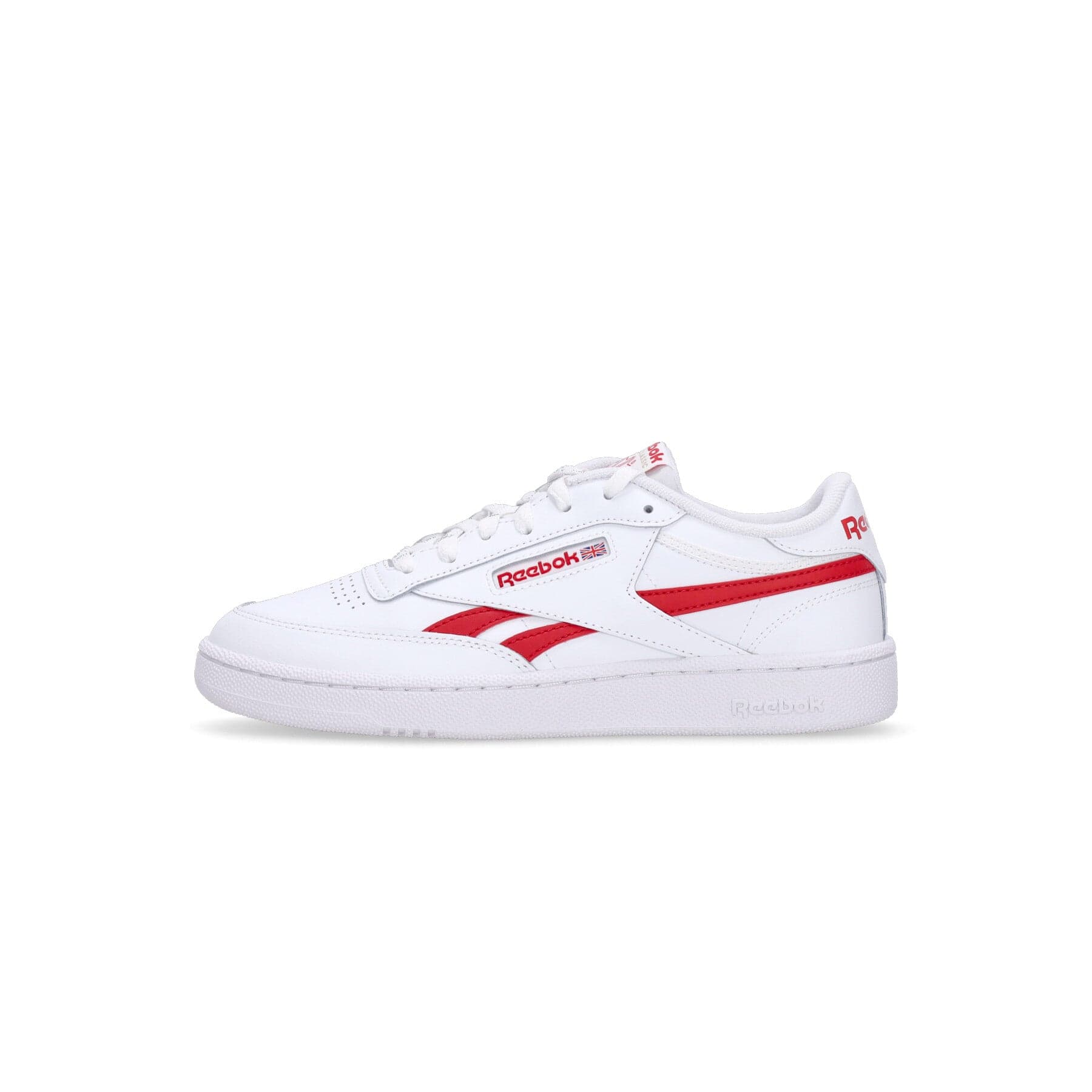REEBOK Scarpa Bassa Uomo Club C Revenge Cloud White/vector Red/cloud White - 8
