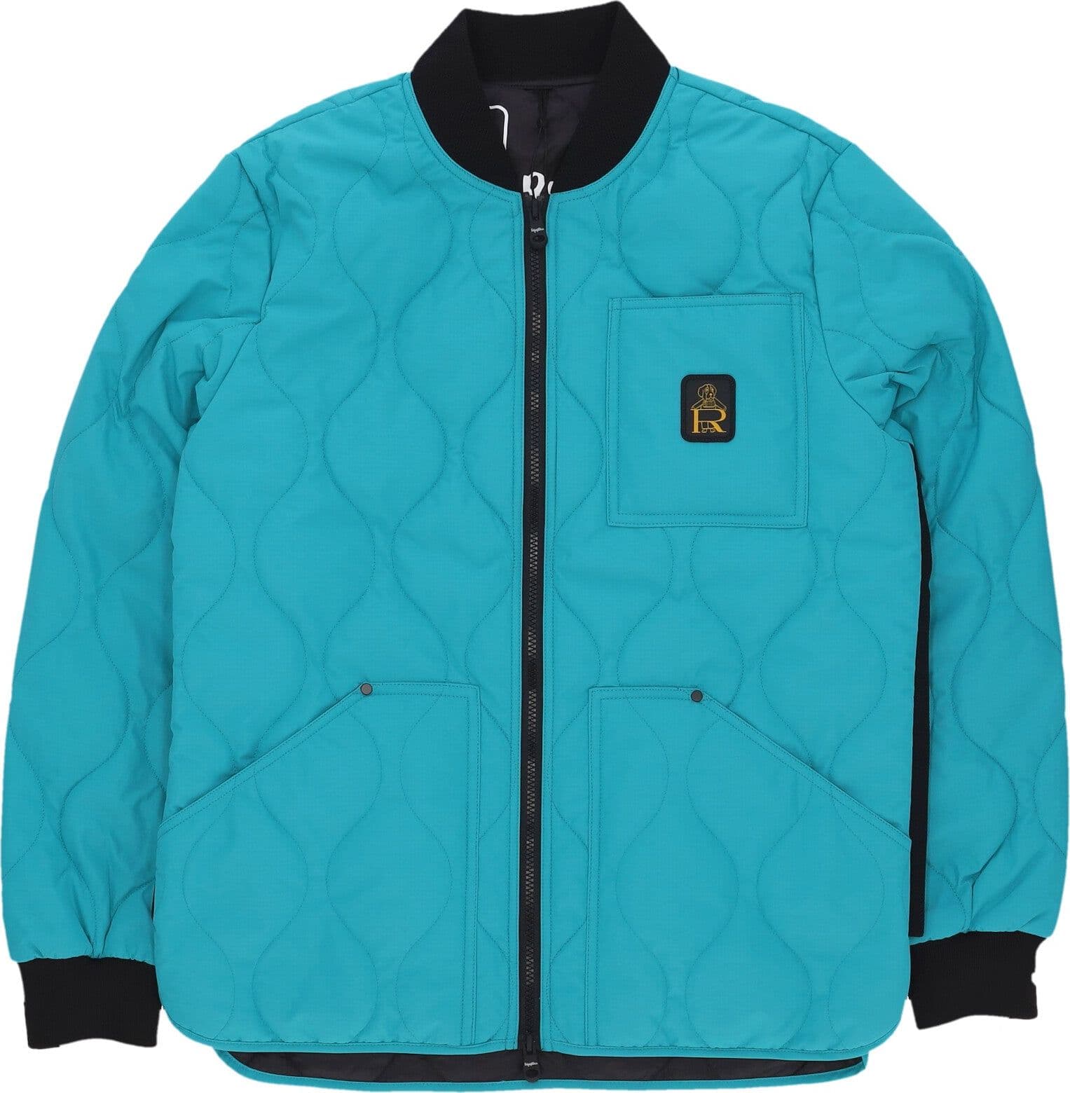 REFRIGIWEAR Piumino Uomo Tod Jacket Viridian Green – L-XL – giacca