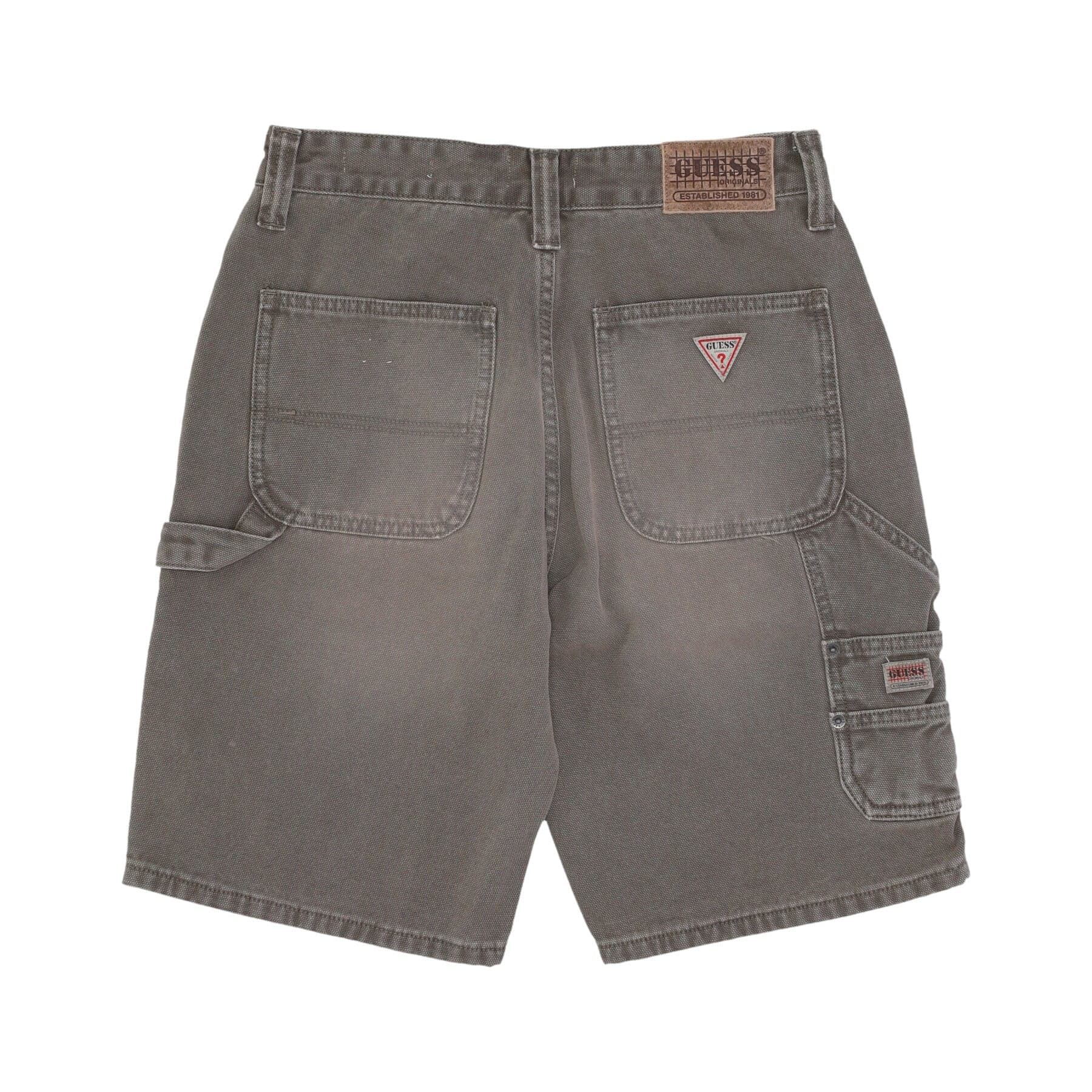 GUESS ORIGINALS Jeans Corto Uomo Go Stainer Carpenter Short Go Stained Green - 5