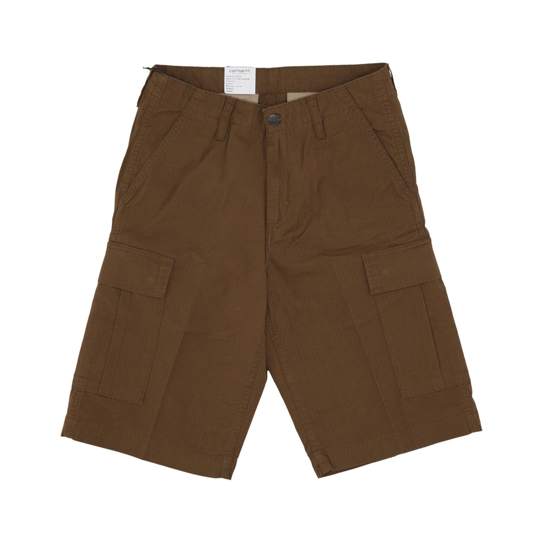CARHARTT WIP Pantalone Corto Uomo Regular Cargo Short Lumber Rinsed - 3