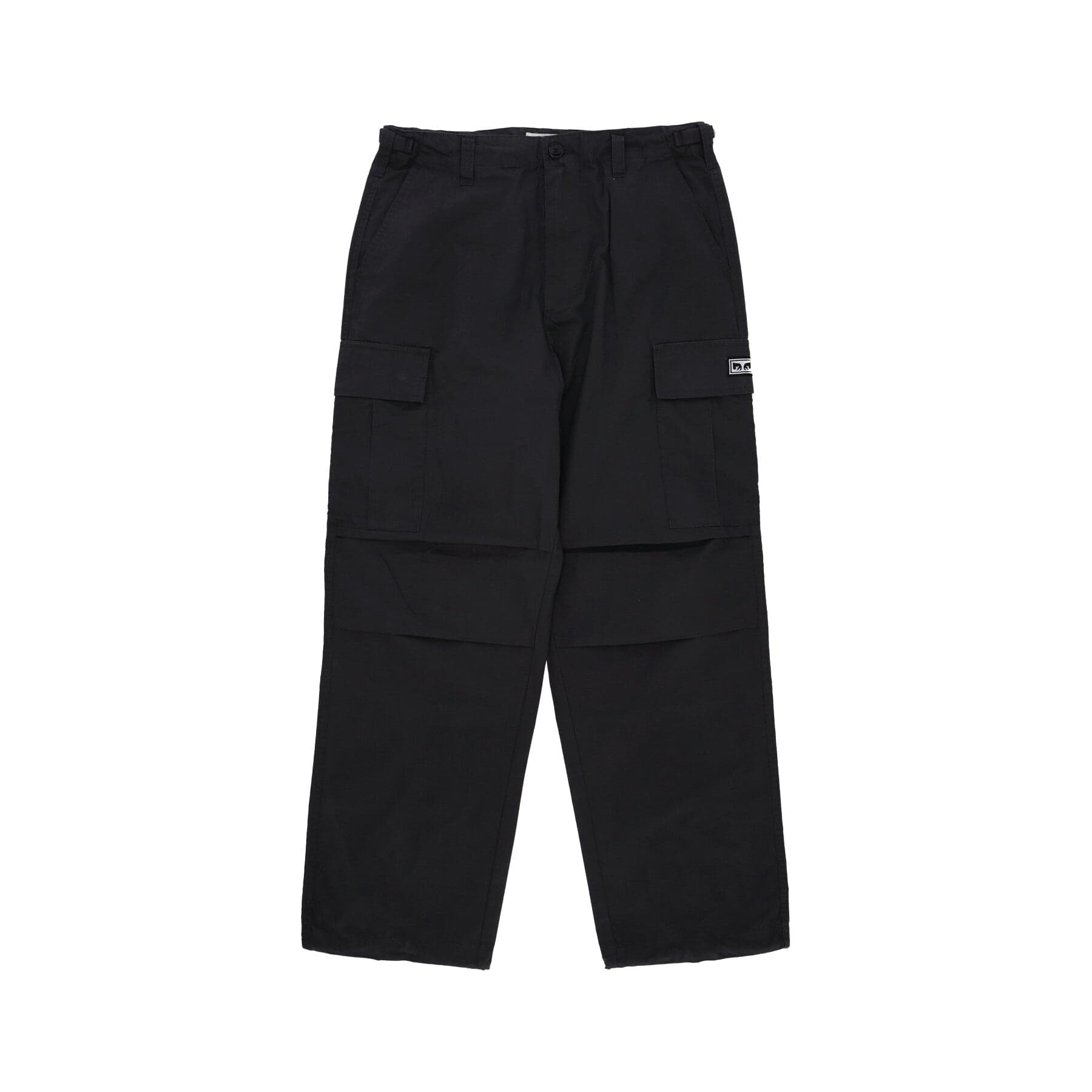 OBEY Pantalone Lungo Uomo Big Timer Cargo Pant Washed Black - 5