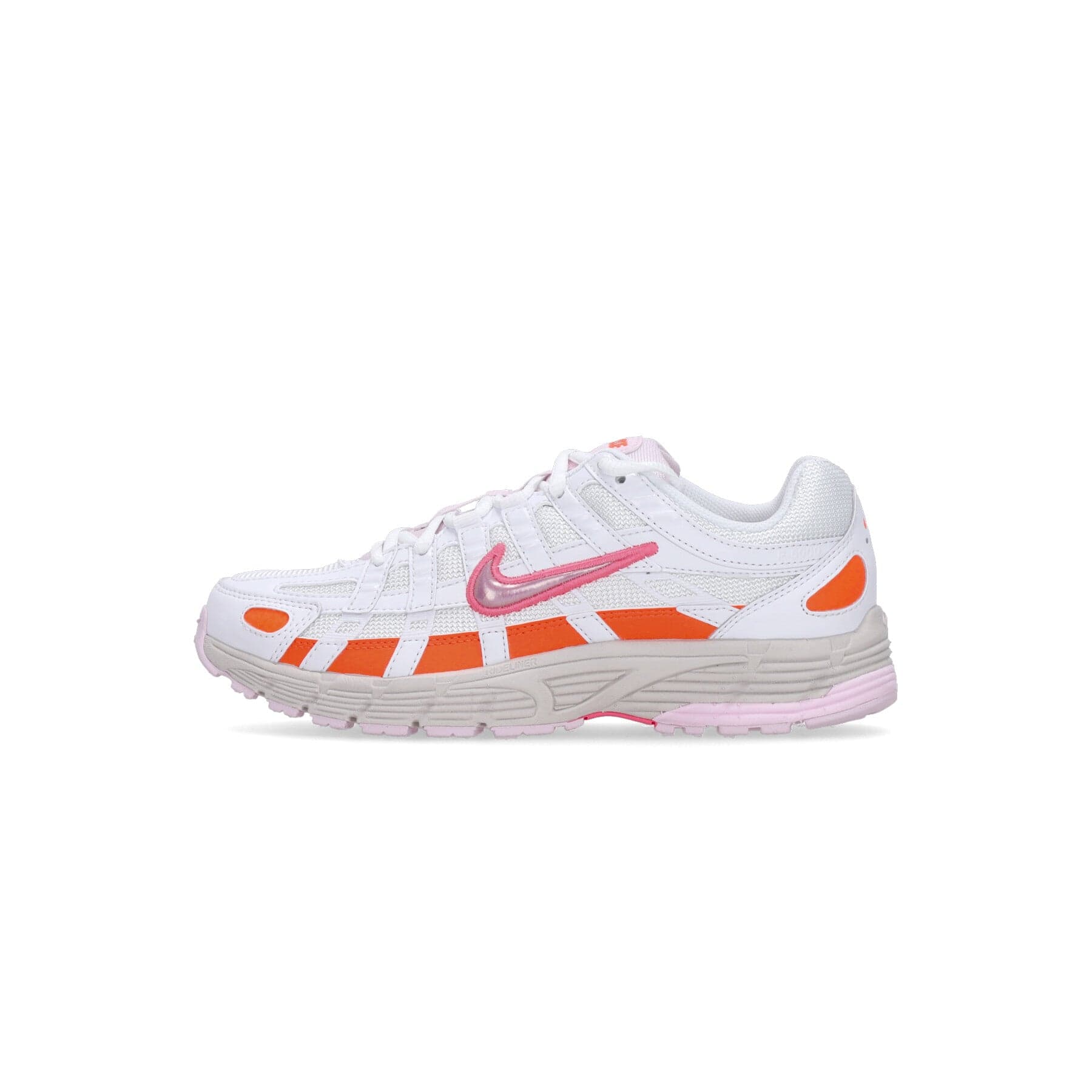 Nike Scarpa Bassa Donna Wmns P-6000 White/digital Pink/hyper Crimson - 8