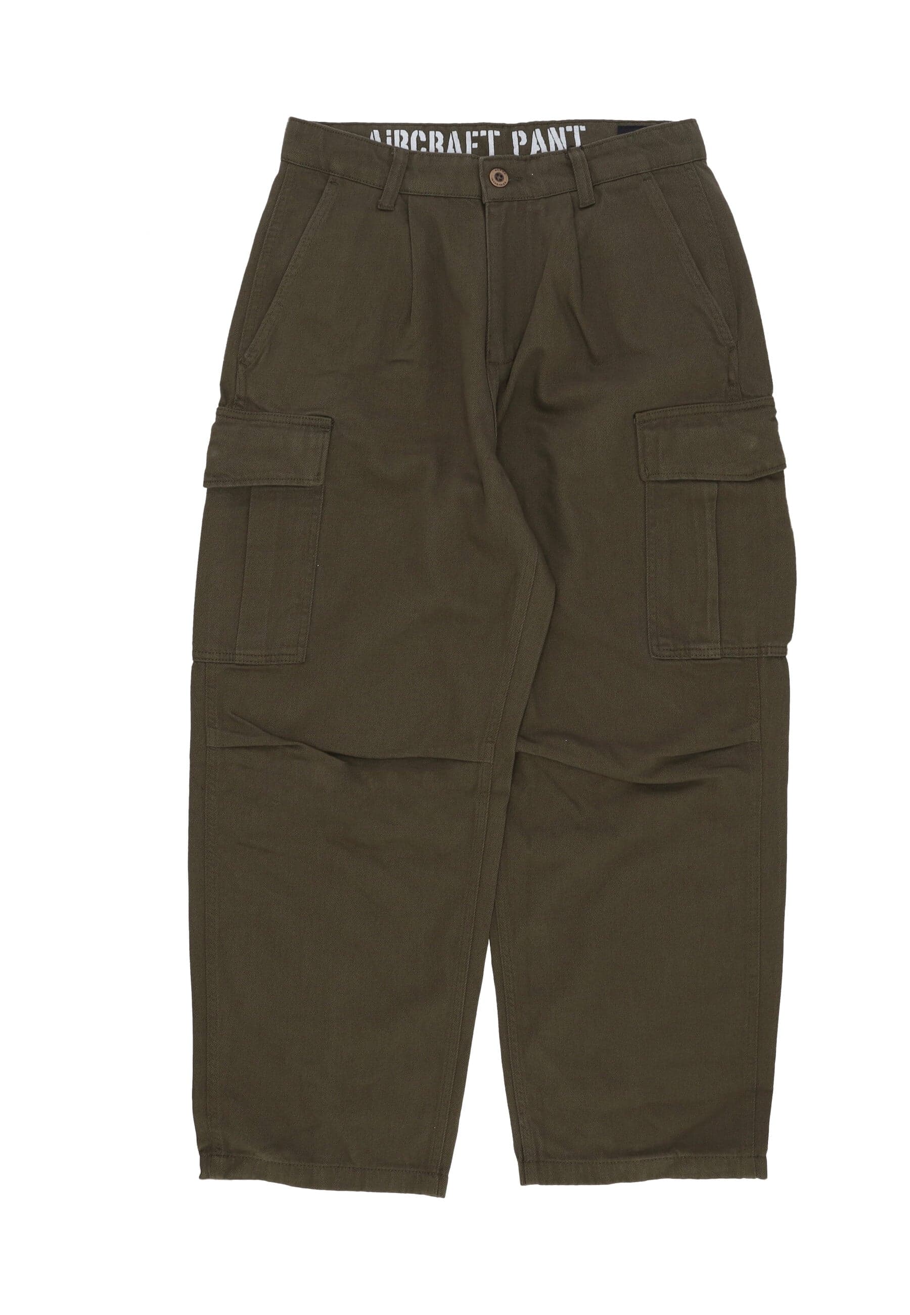 ALPHA INDUSTRIES Pantalone Lungo Uomo Aircraft Pant Dark Olive - 5