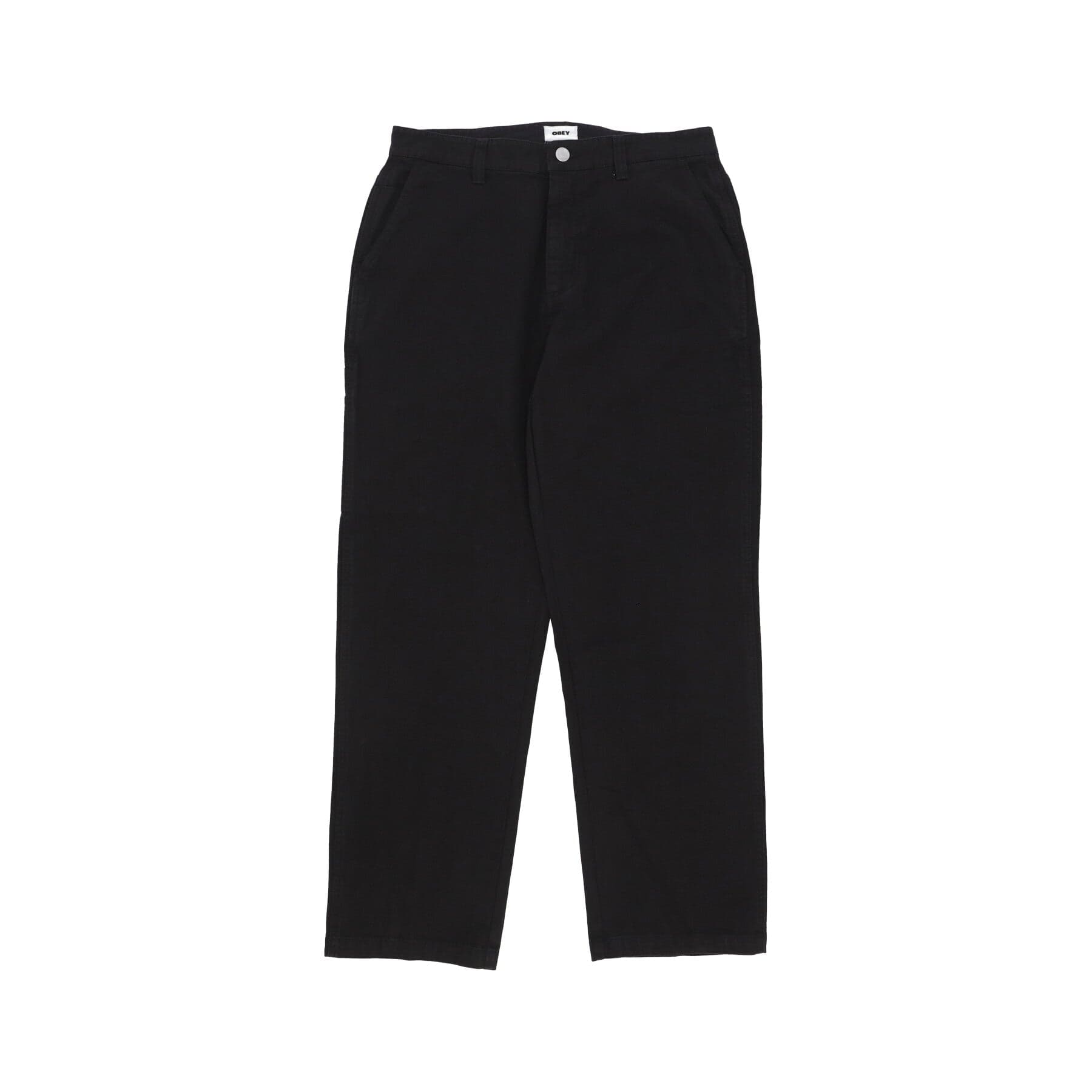 OBEY Pantalone Lungo Uomo Hardwork Pigment Carpenter Pant Pigment Black - 5
