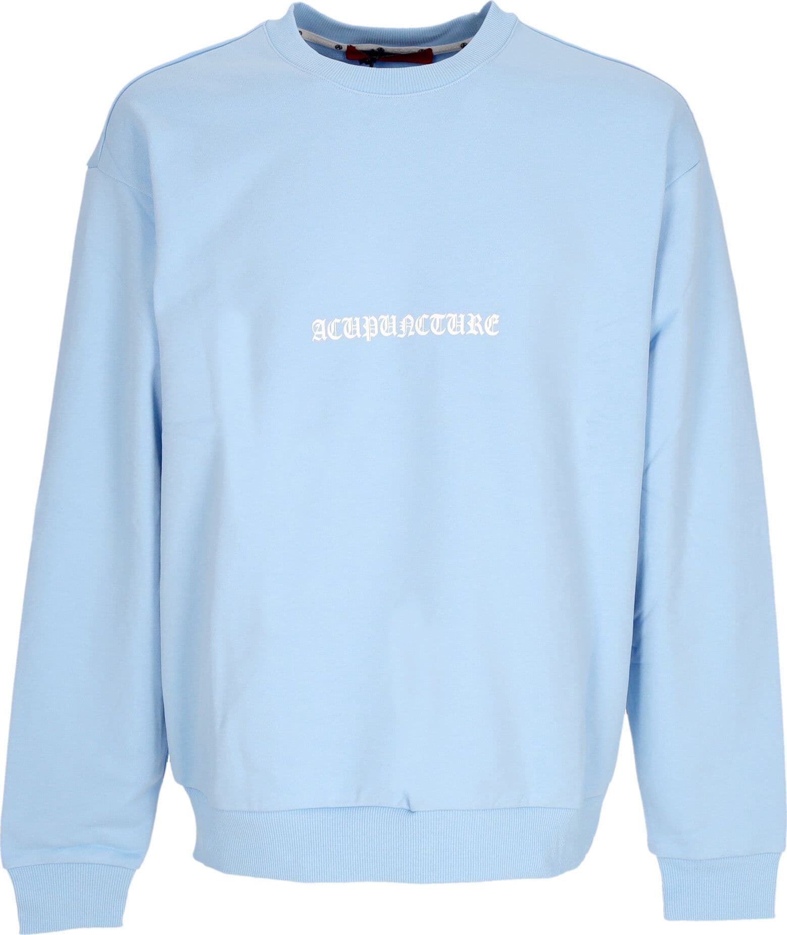 ACUPUNCTURE Felpa Leggera Girocollo Uomo Acu Crewneck Baby Blue – giacca